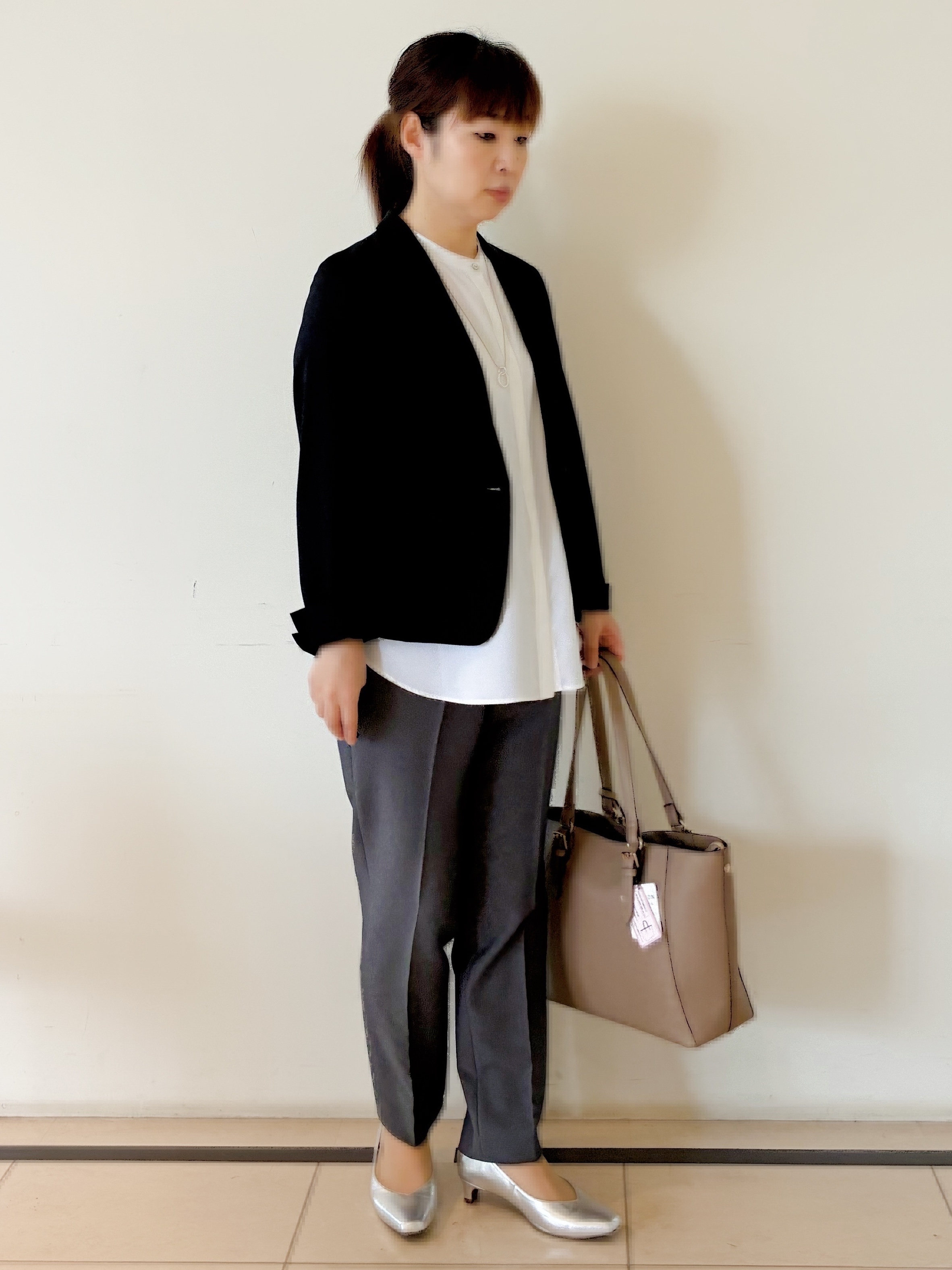 ひーさんの「Reflect｜【SS-4Lサイズ／UVカット／接触冷感】匠ジャケット／ベーシックテーラード」を使ったコーディネート