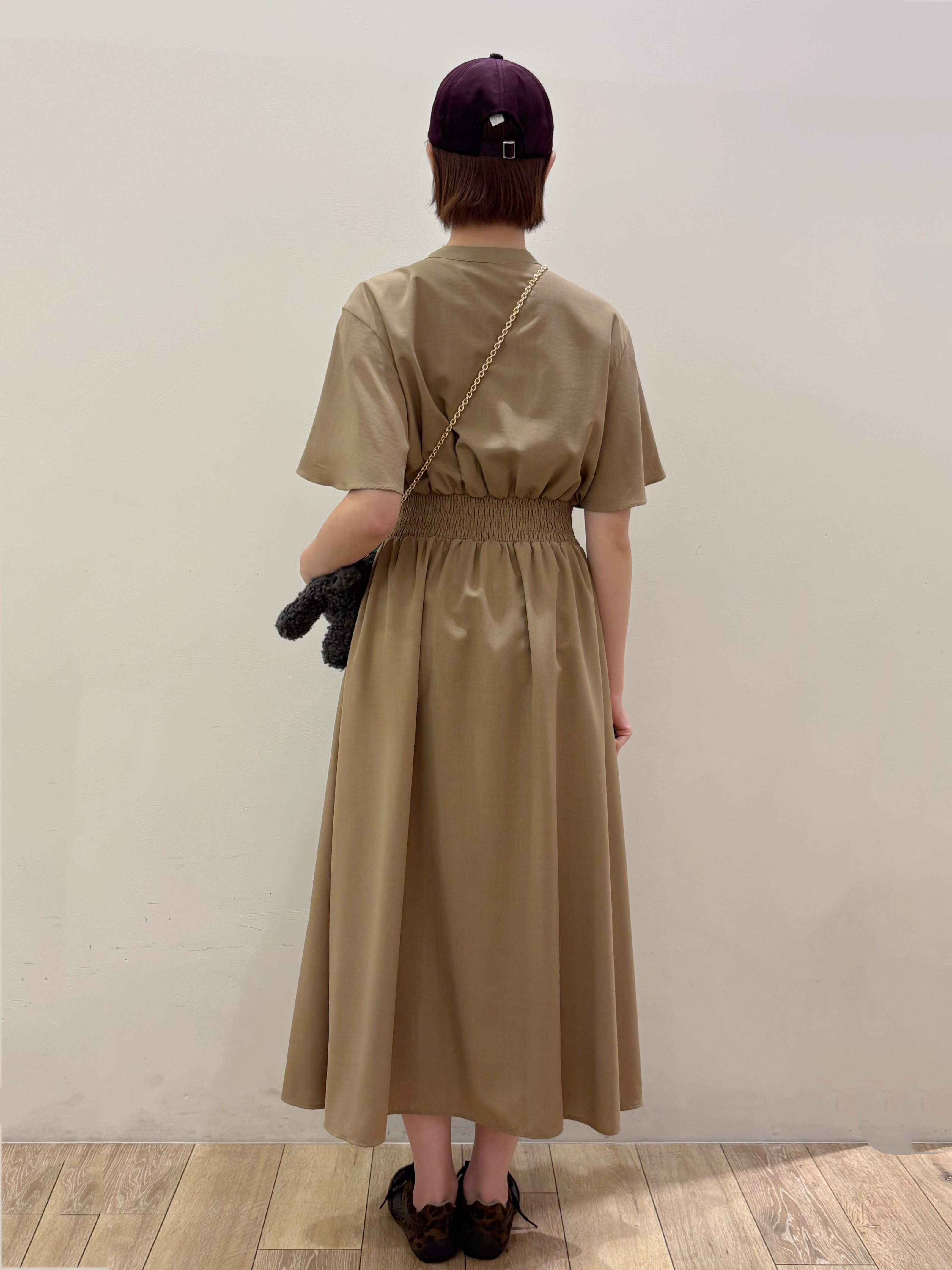RINさんの「OPAQUE.CLIP｜スキッパーシャツワンピース【洗濯機OK／イージーアイロン】」を使ったコーディネート