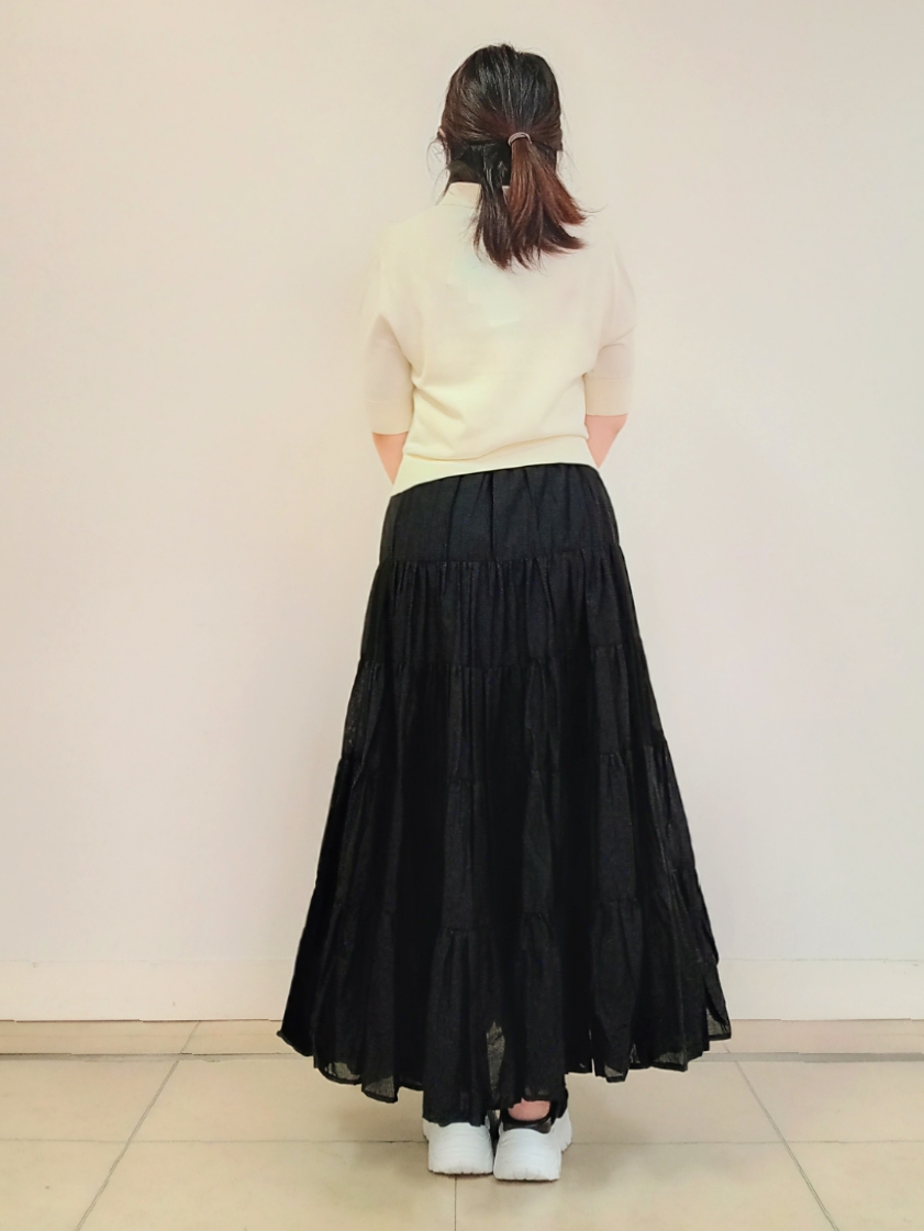 emiさんの「DRESSTERIOR｜【UVカット】クールタッチ シャツカーディガン」を使ったコーディネート