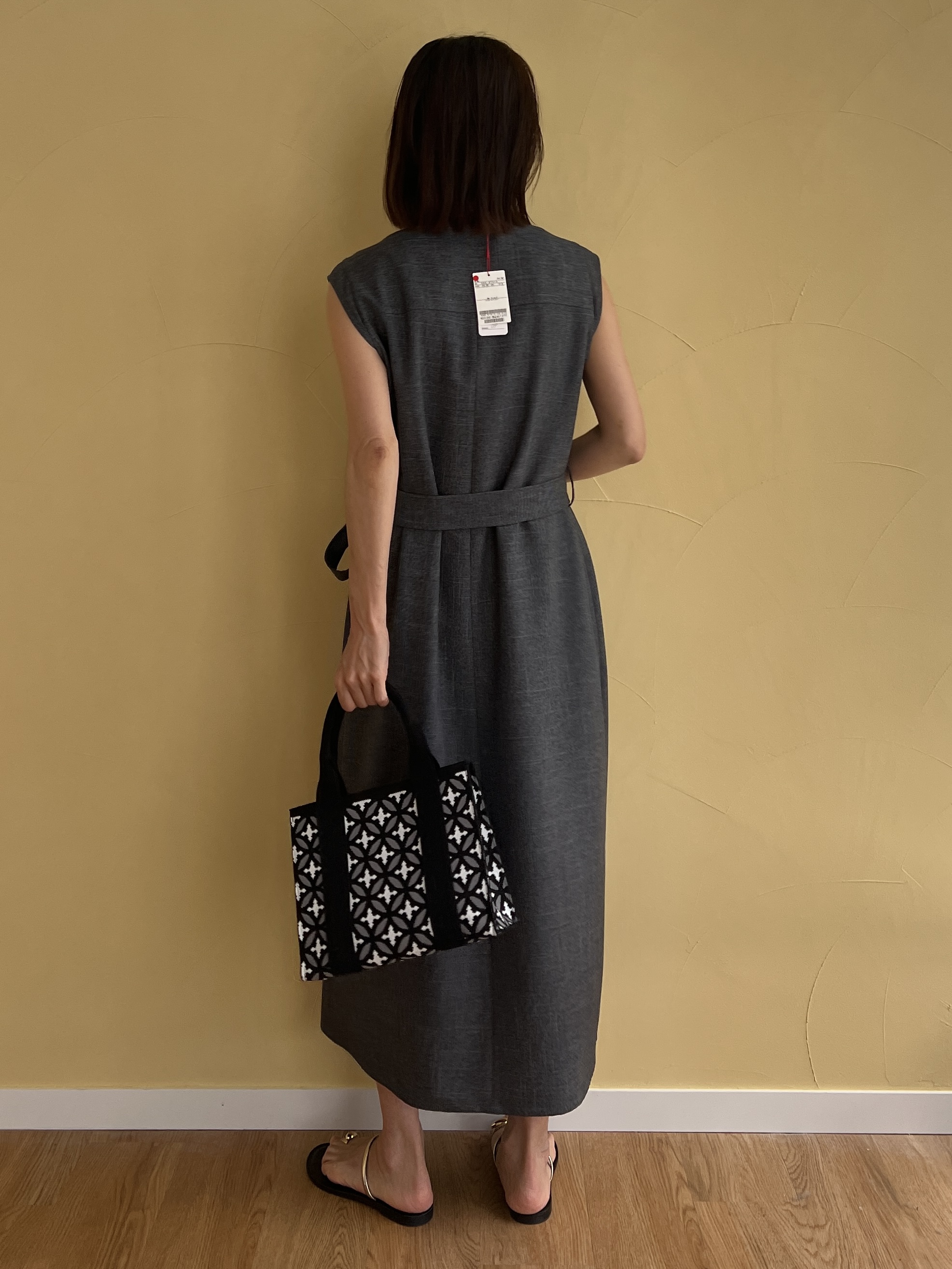 misaさんの「DRESSTERIOR｜【ウォッシャブル】ツイードライクワンピース」を使ったコーディネート