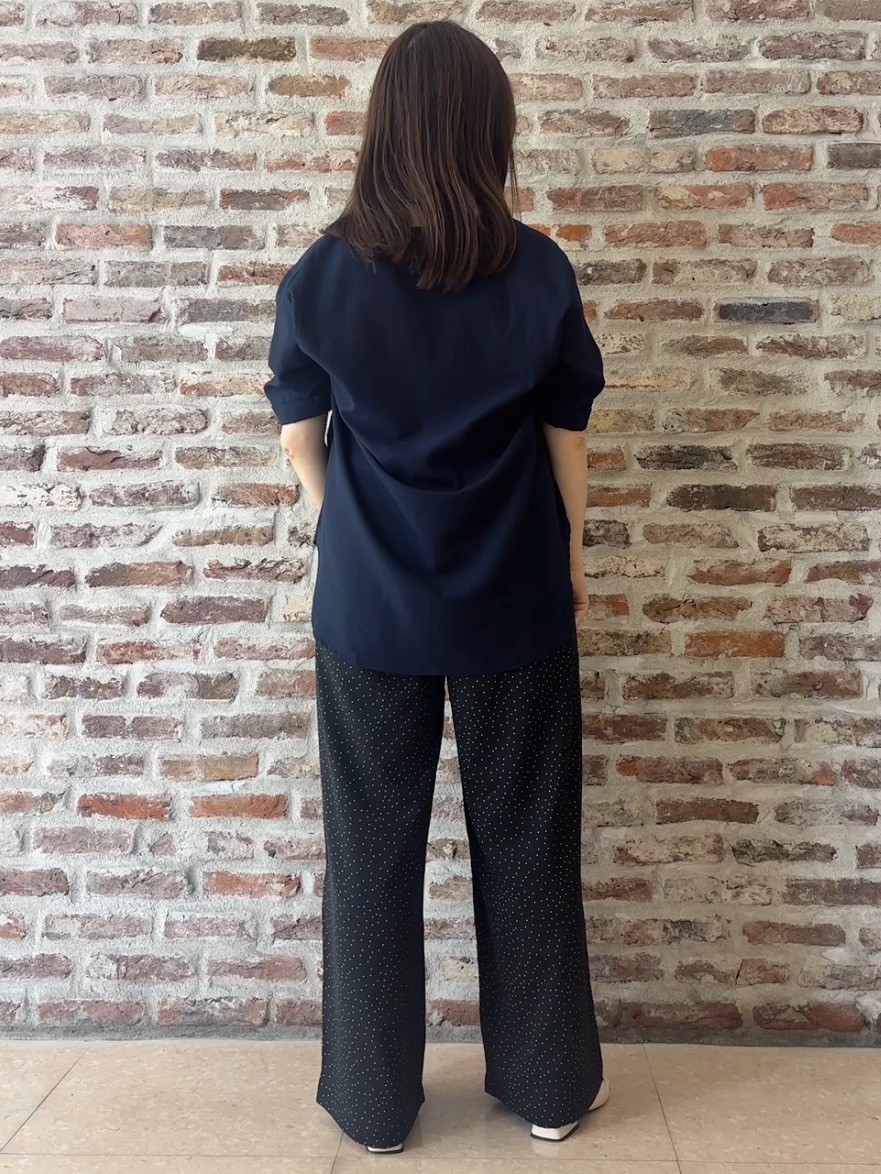 tokiさんの「THE SHOP TK｜【M-XL/秋始めにちょうどいい】細見え5分袖Wポケットシャツ」を使ったコーディネート