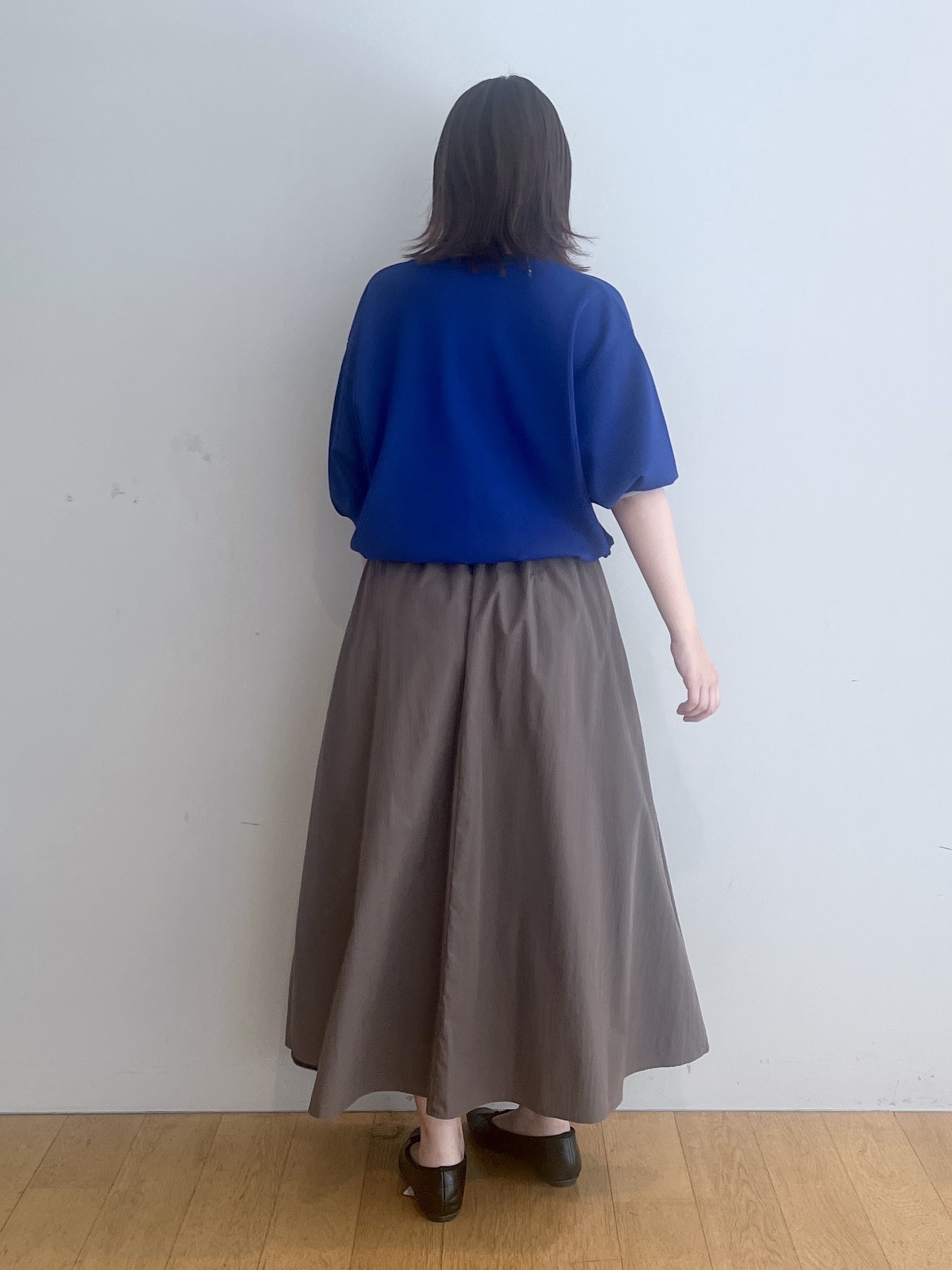 Makinoさんの「Dessin｜【UVカット/洗濯機OK】6分袖配色ニット」を使ったコーディネート