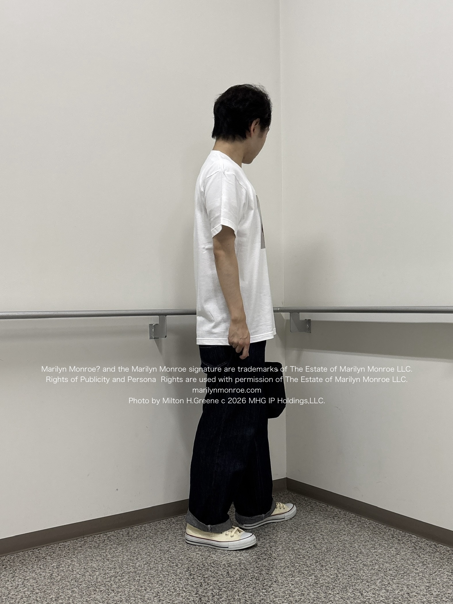 KEIさんの「TAKEO KIKUCHI｜【別注】マリリン・モンロー/フォトTシャツ」を使ったコーディネート