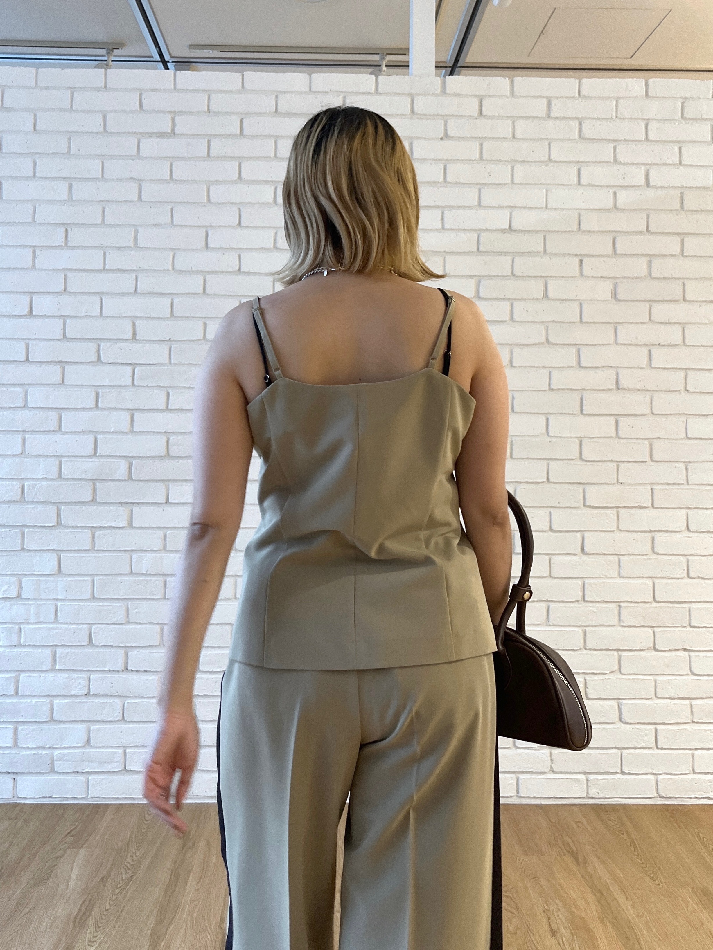 Harukaさんの「INDIVI｜Comfy Set Up｜キャミジレ【セットアップ対応／通勤／カセット服】」を使ったコーディネート