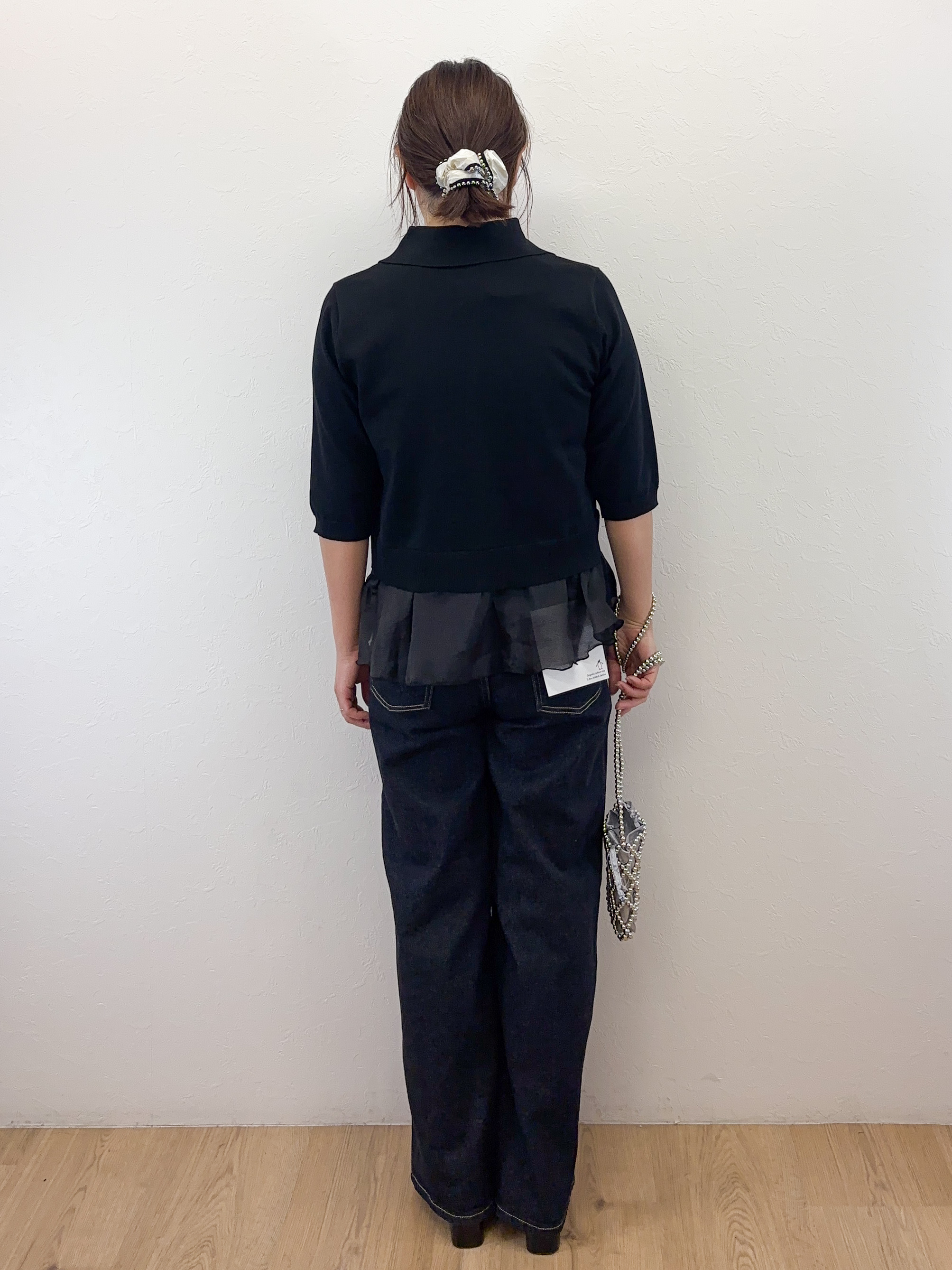 Takeさんの「OPAQUE.CLIP｜裾シアードッキングニット【洗濯機OK】」を使ったコーディネート