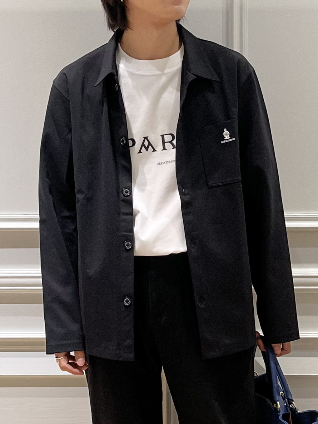 Watanabeさんの「DRESSTERIOR｜◆【接触冷感/UVカット/抗菌防臭/しわ防止】クールデオドラント ジャージシャツ」を使ったコーディネート