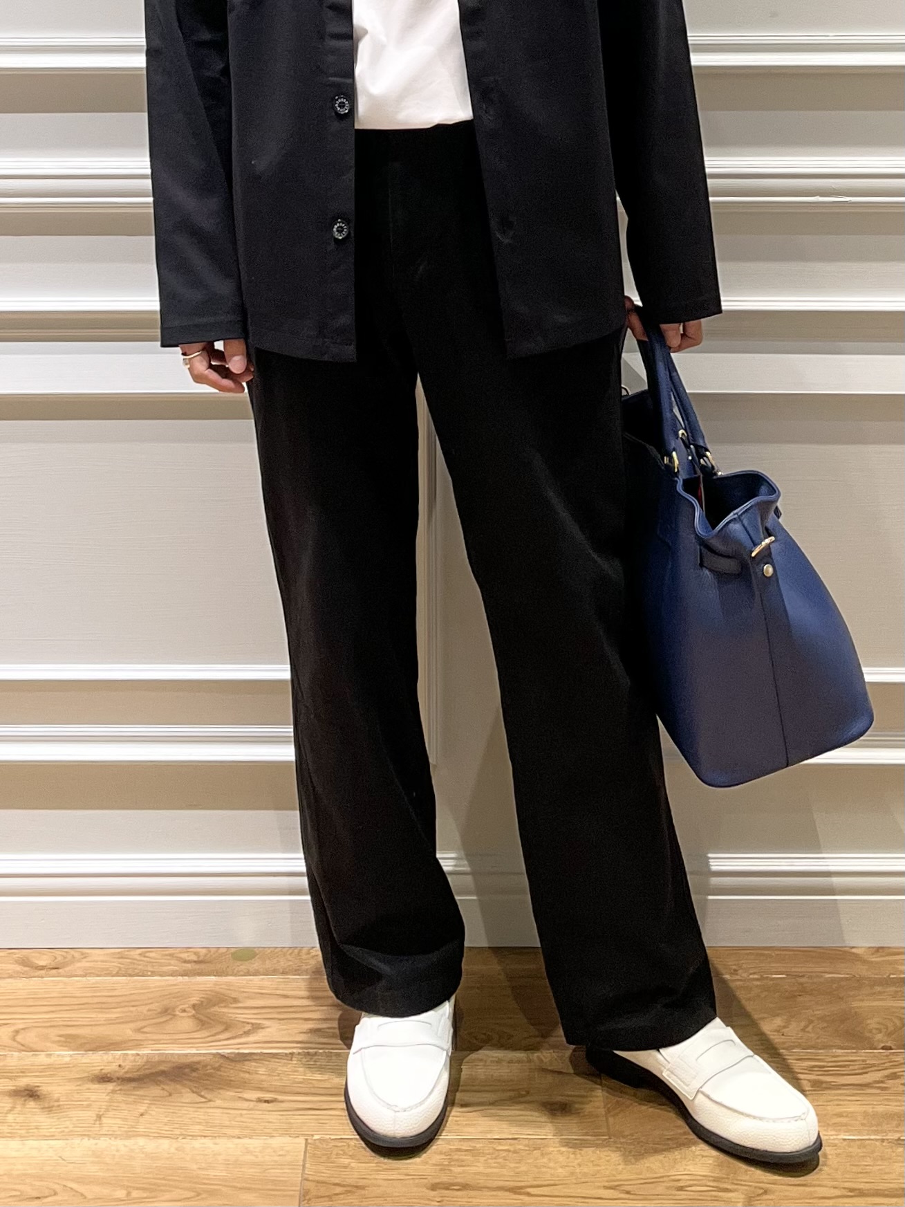 Watanabeさんの「DRESSTERIOR｜◆【接触冷感/UVカット/抗菌防臭/しわ防止】クールデオドラント ジャージシャツ」を使ったコーディネート