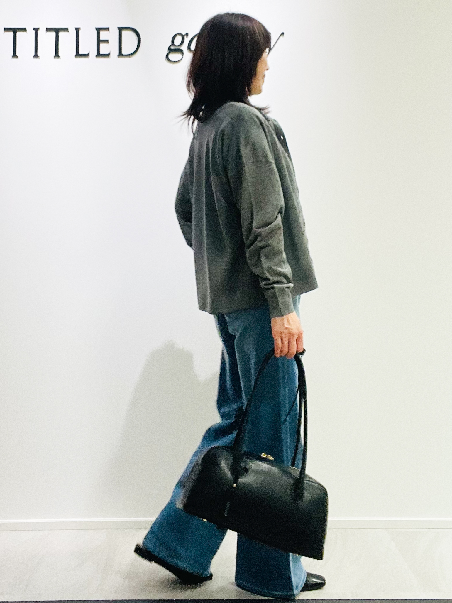 めいさんの「UNTITLED｜【アンサンブル可/秋羽織り/シアー】前後2WAYカーディガン」を使ったコーディネート