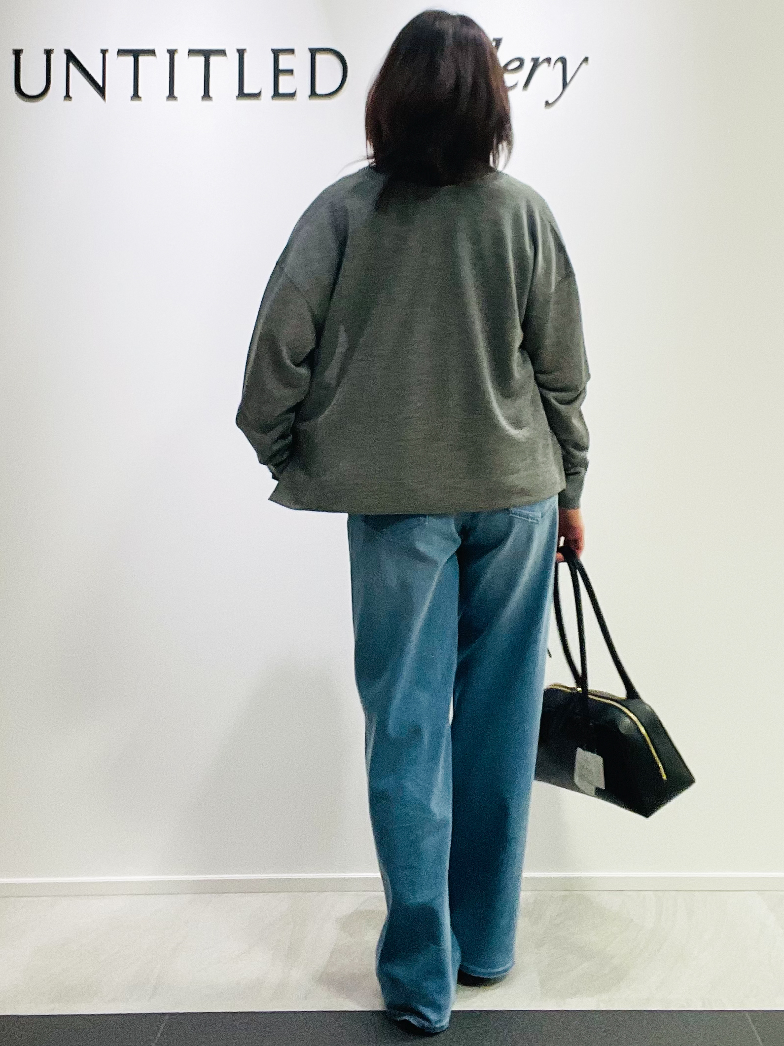 めいさんの「UNTITLED｜【アンサンブル可/秋羽織り/シアー】前後2WAYカーディガン」を使ったコーディネート
