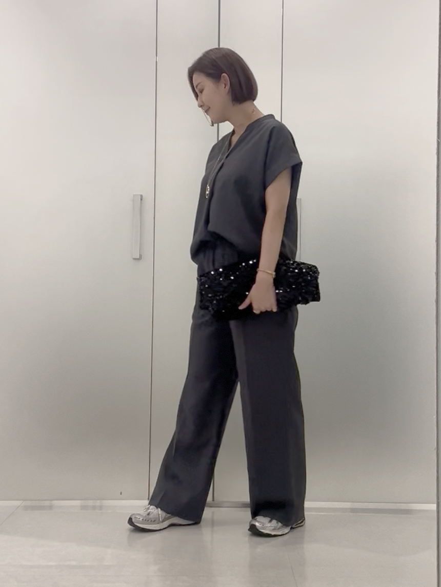 まどかさんの「UNTITLED｜【セットアップ可/UVカット】エアリークールブラウス」を使ったコーディネート