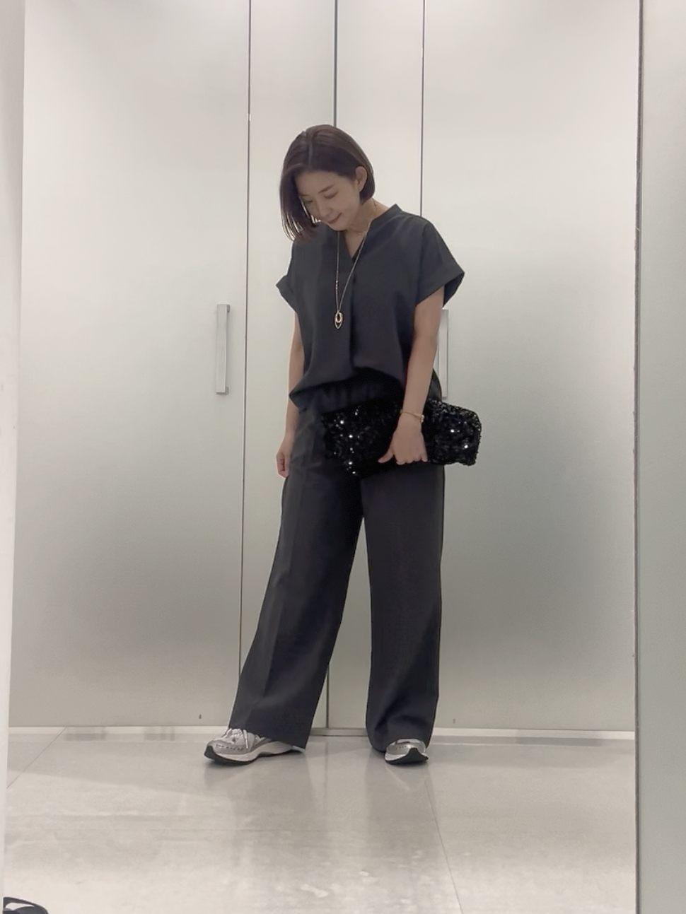 まどかさんの「UNTITLED｜【セットアップ可/UVカット】エアリークールブラウス」を使ったコーディネート