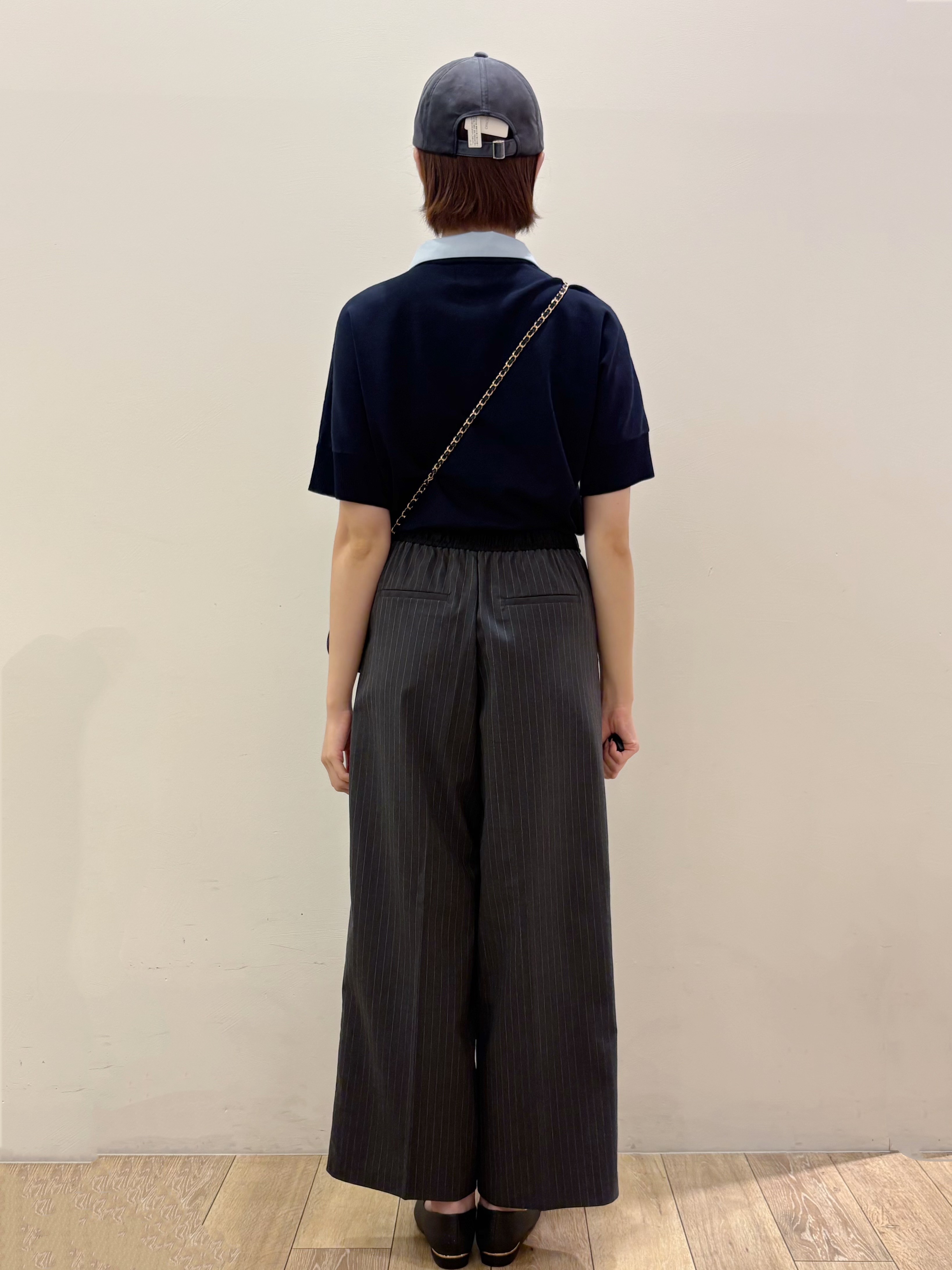 RINさんの「OPAQUE.CLIP｜2WAY衿ドッキングニット《洗濯機OK》」を使ったコーディネート