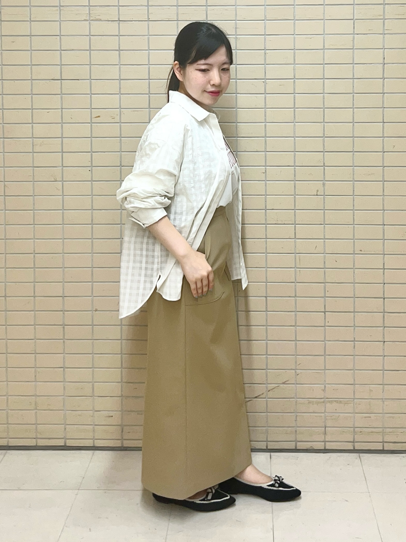 Mitsukiさんの「UNTITLED｜【丈感すっきり】ベロアプリントロゴT」を使ったコーディネート