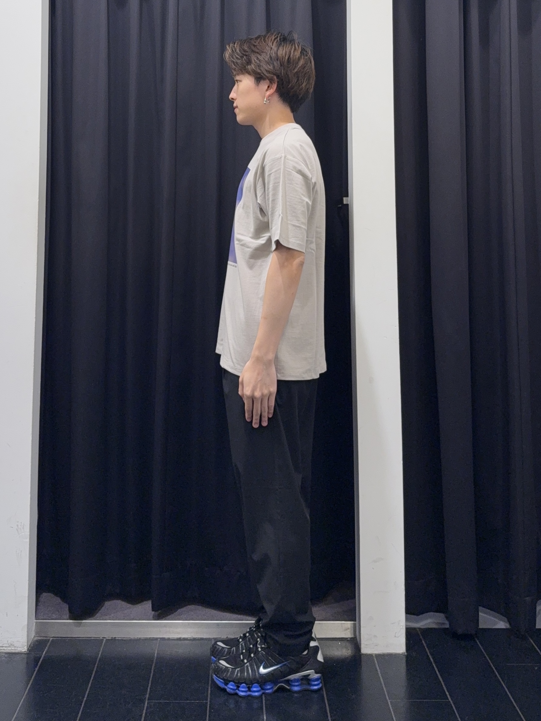 カシマさんの「THE SHOP TK｜【吸水速乾／接触冷感／防シワ／ベルト要らず／マシンウォッシャブル】ハイドロクールイージーパンツ」を使ったコーディネート