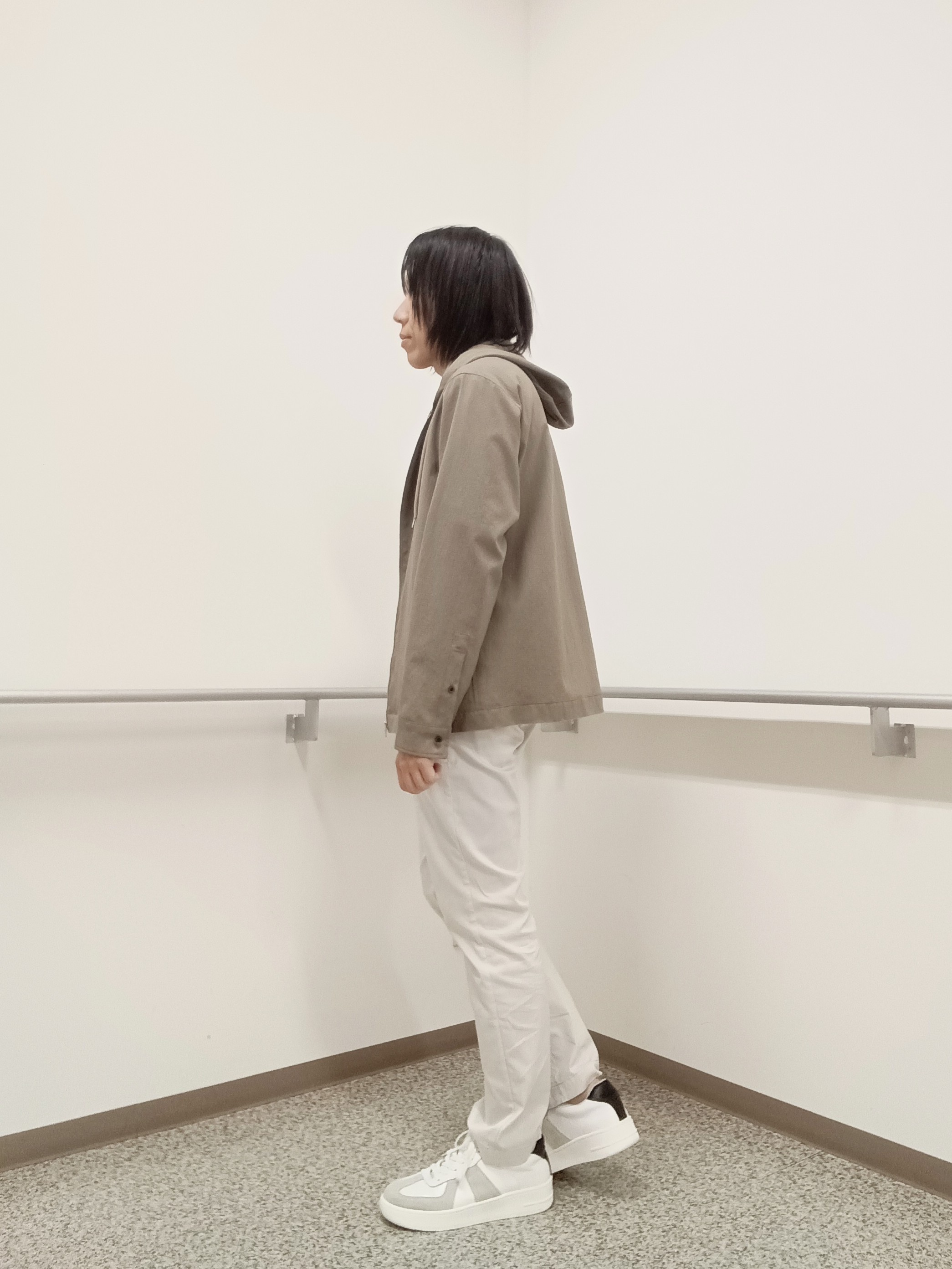 moritaさんの「TAKEO KIKUCHI｜【撥水・洗える・シワになりにくい】 リランチェ（R） フードブルゾン」を使ったコーディネート