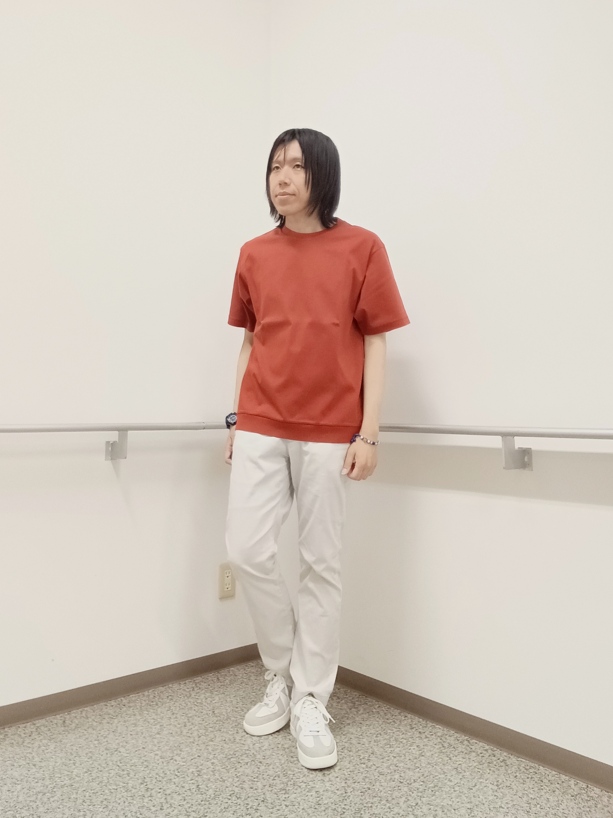 moritaさんの「TAKEO KIKUCHI｜【撥水・洗える・シワになりにくい】 リランチェ（R） フードブルゾン」を使ったコーディネート