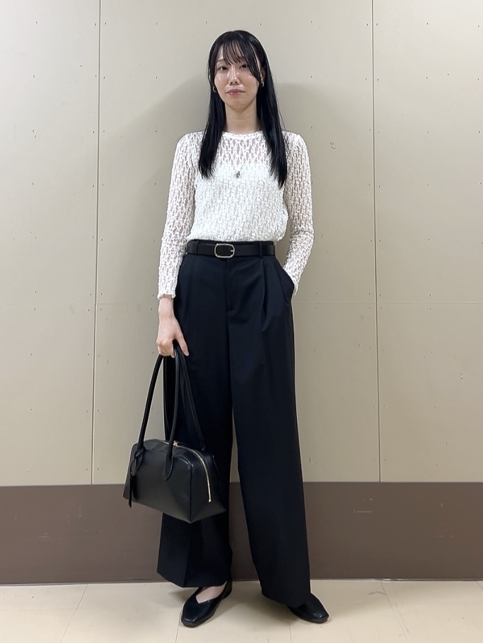 sechiさんの「UNTITLED｜【羽織りのインナーに】レースプルオーバー」を使ったコーディネート