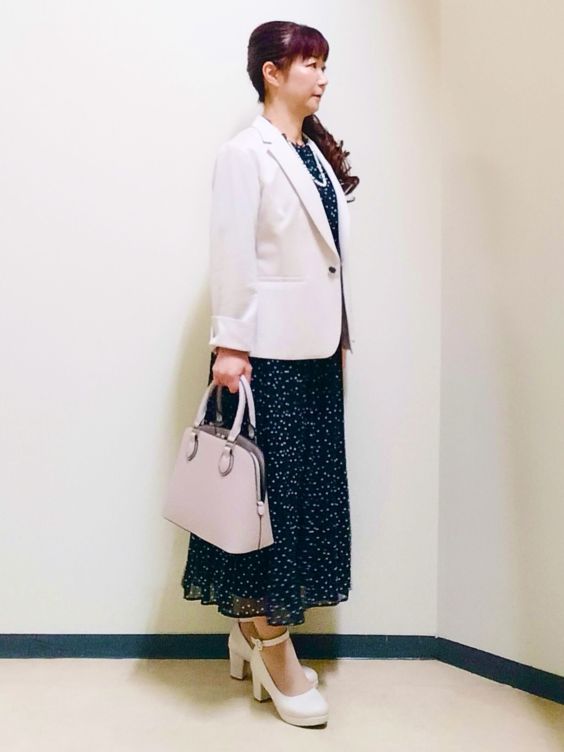 花さんの「Reflect｜【SS-4Lサイズ／UVカット／接触冷感】匠ジャケット／ベーシックテーラード」を使ったコーディネート