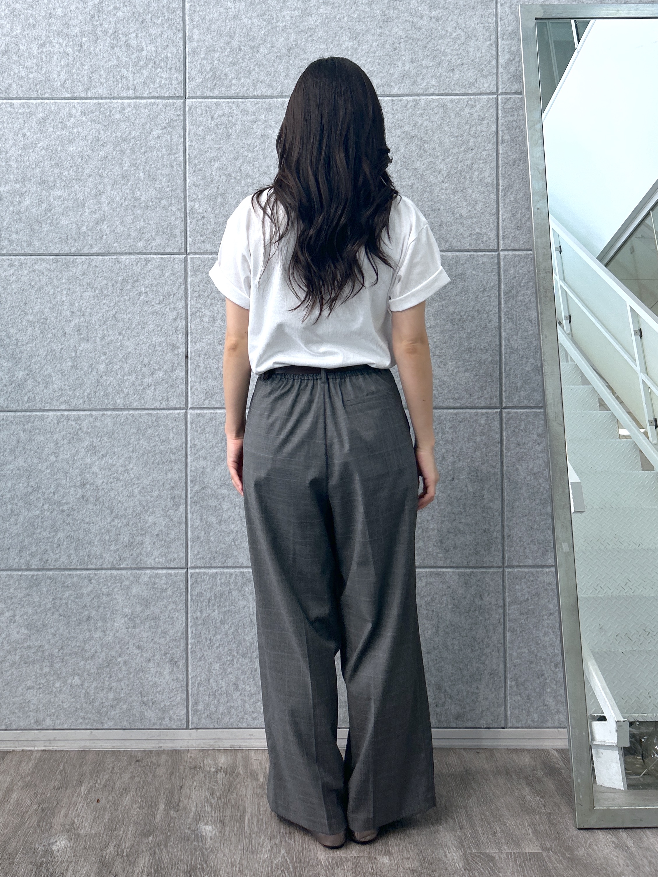 Kaiさんの「Dessin｜UMAO&times;Dessinコラボ 刺繍Tシャツ」を使ったコーディネート