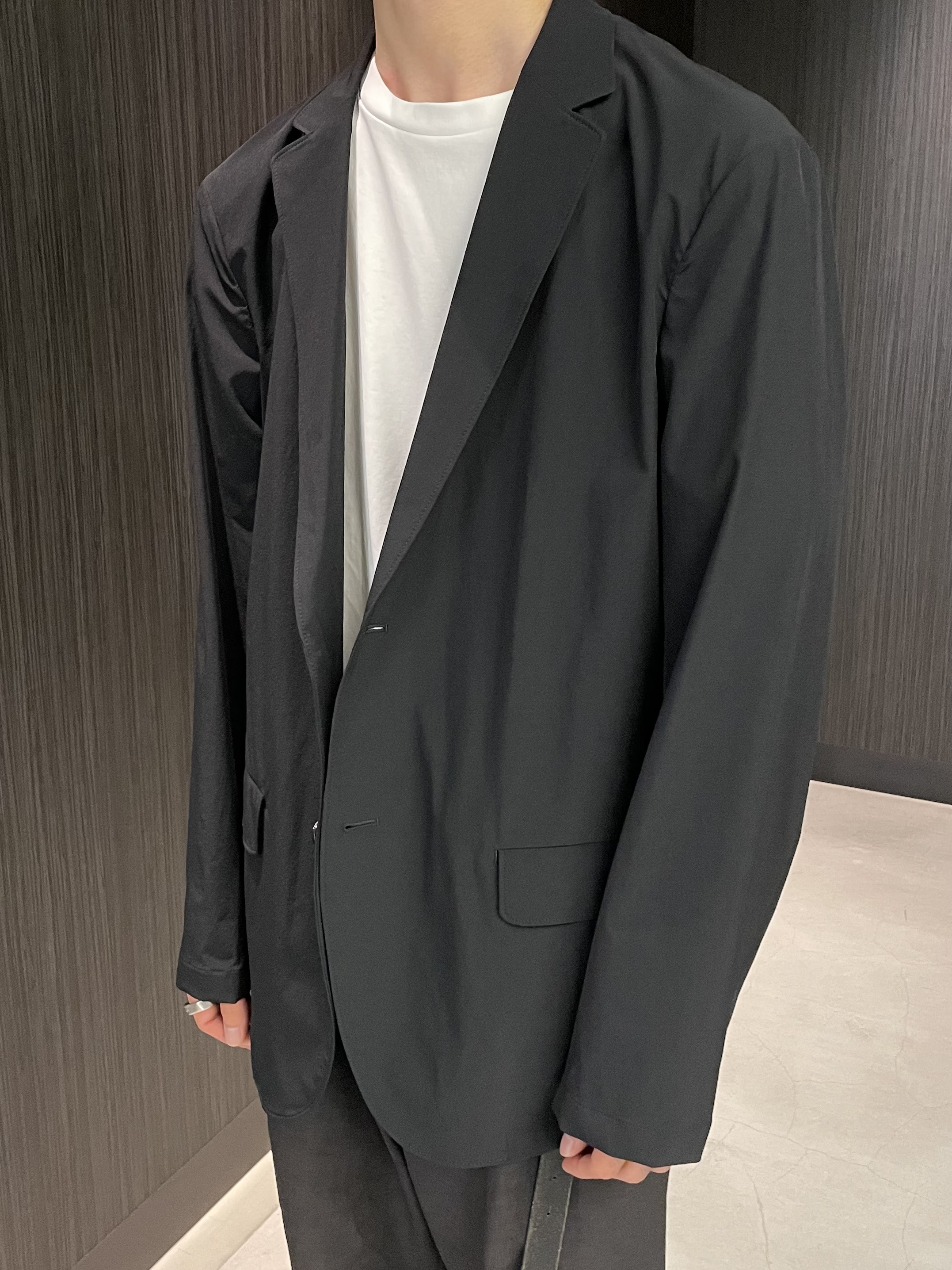Okdさんの「TAKEO KIKUCHI｜3Dナイロン ジャケット」を使ったコーディネート