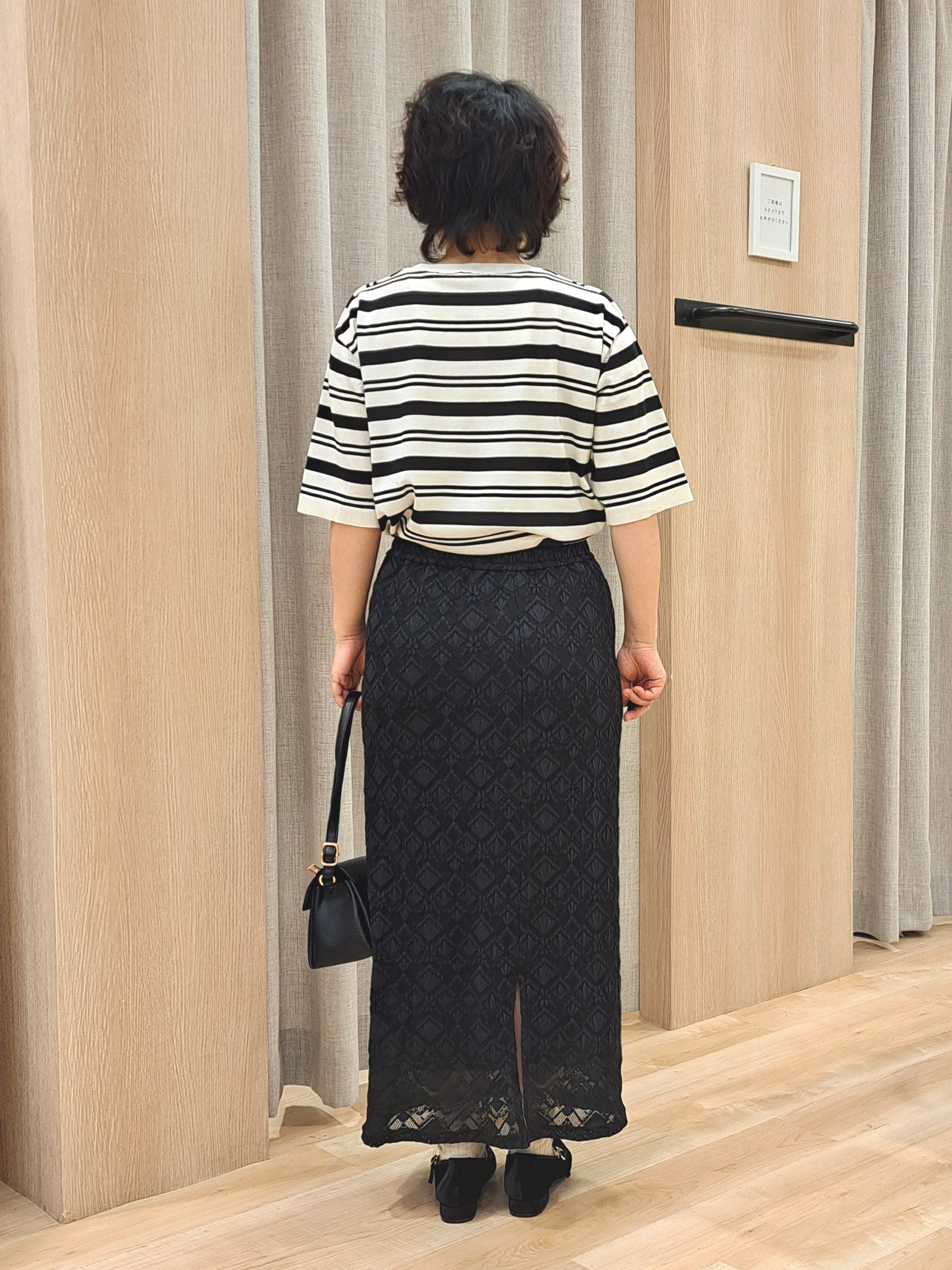ふるさんの「grove｜【ひんやり・UVカット・洗濯機◎】Tシャツ感覚で着られるコットン混ニット」を使ったコーディネート