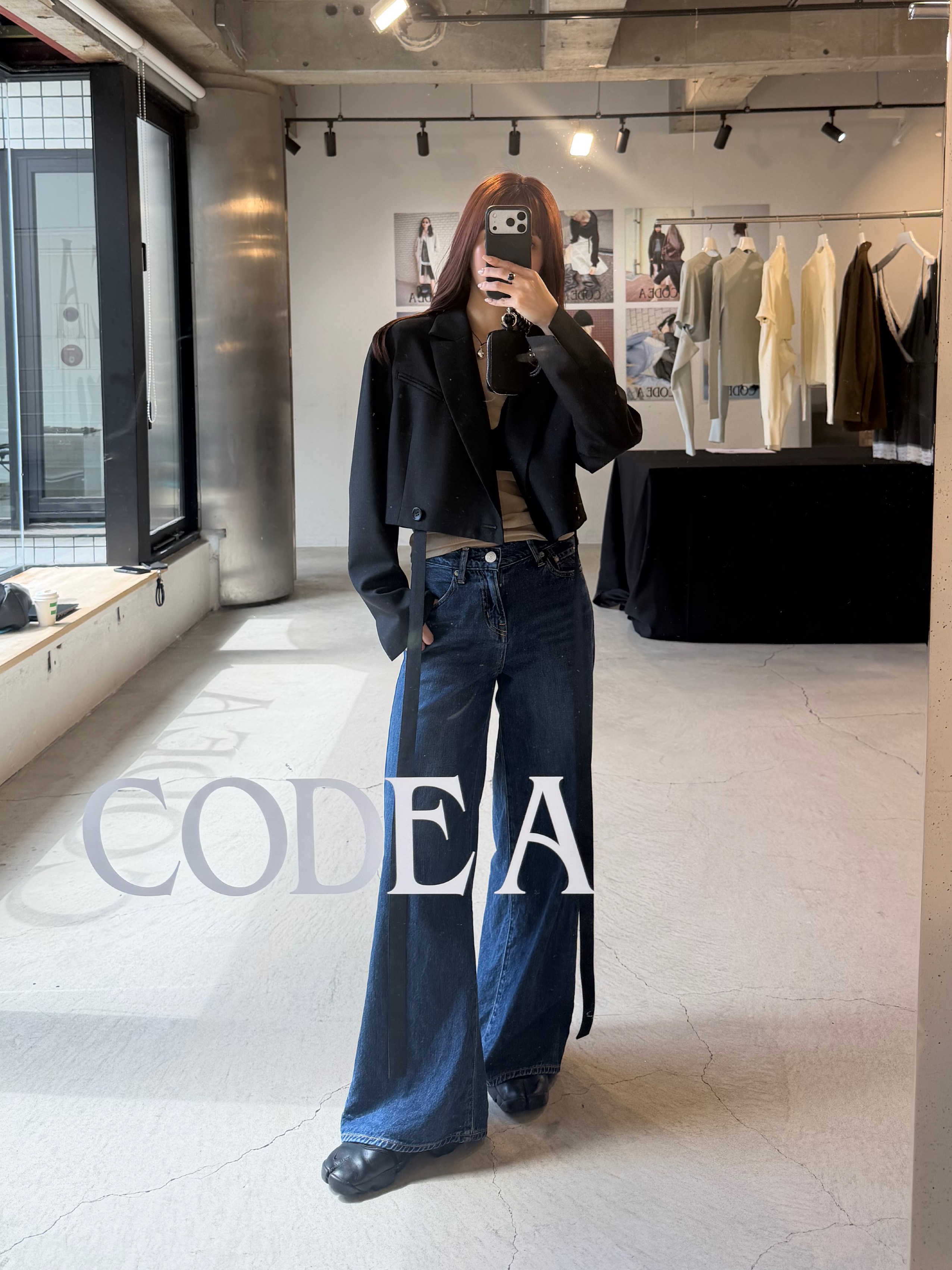 kanamiさんの「CODE A｜ribboned tailor jacket」を使ったコーディネート