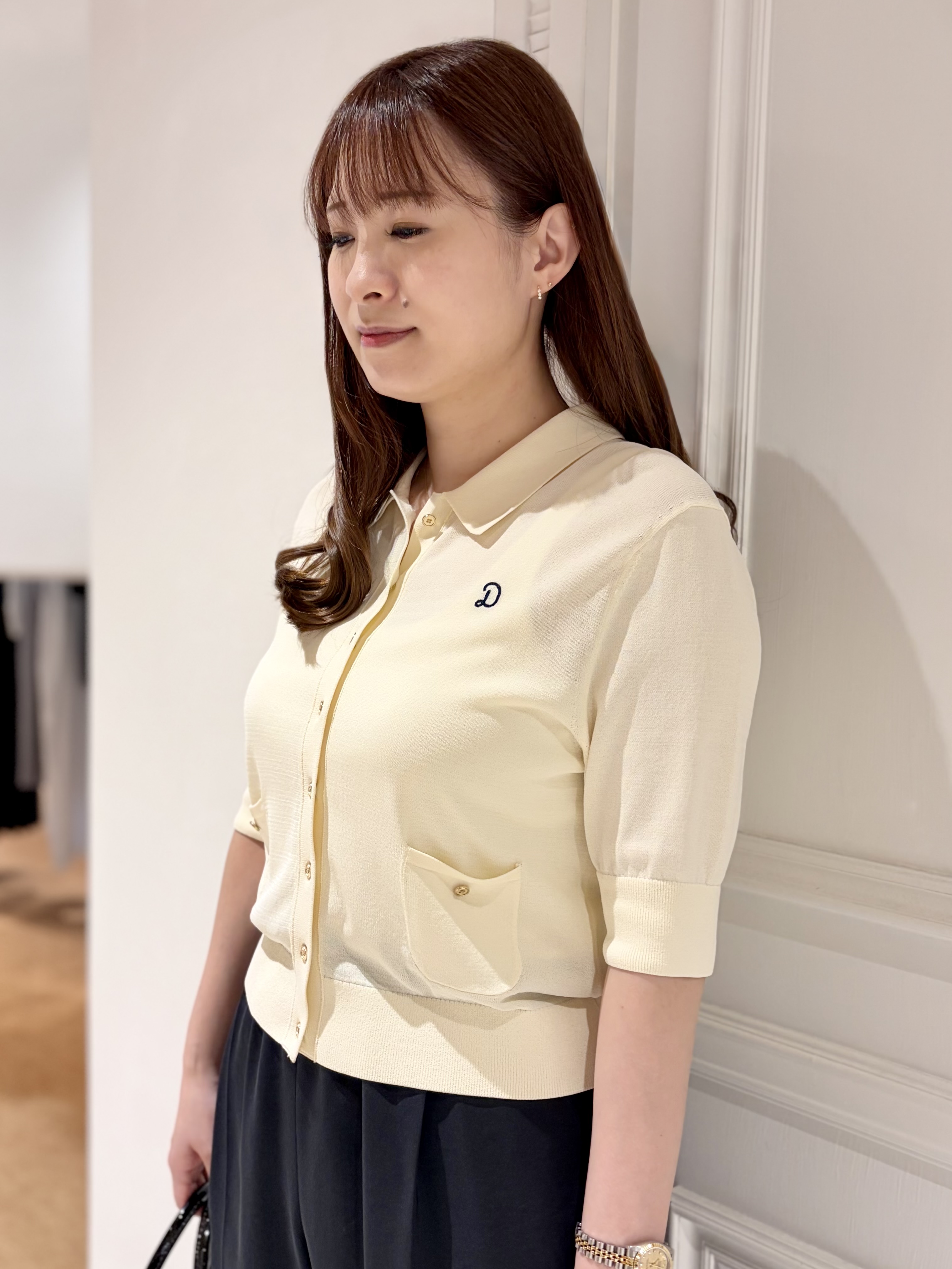 minowaさんの「DRESSTERIOR｜【UVカット】クールタッチ シャツカーディガン」を使ったコーディネート