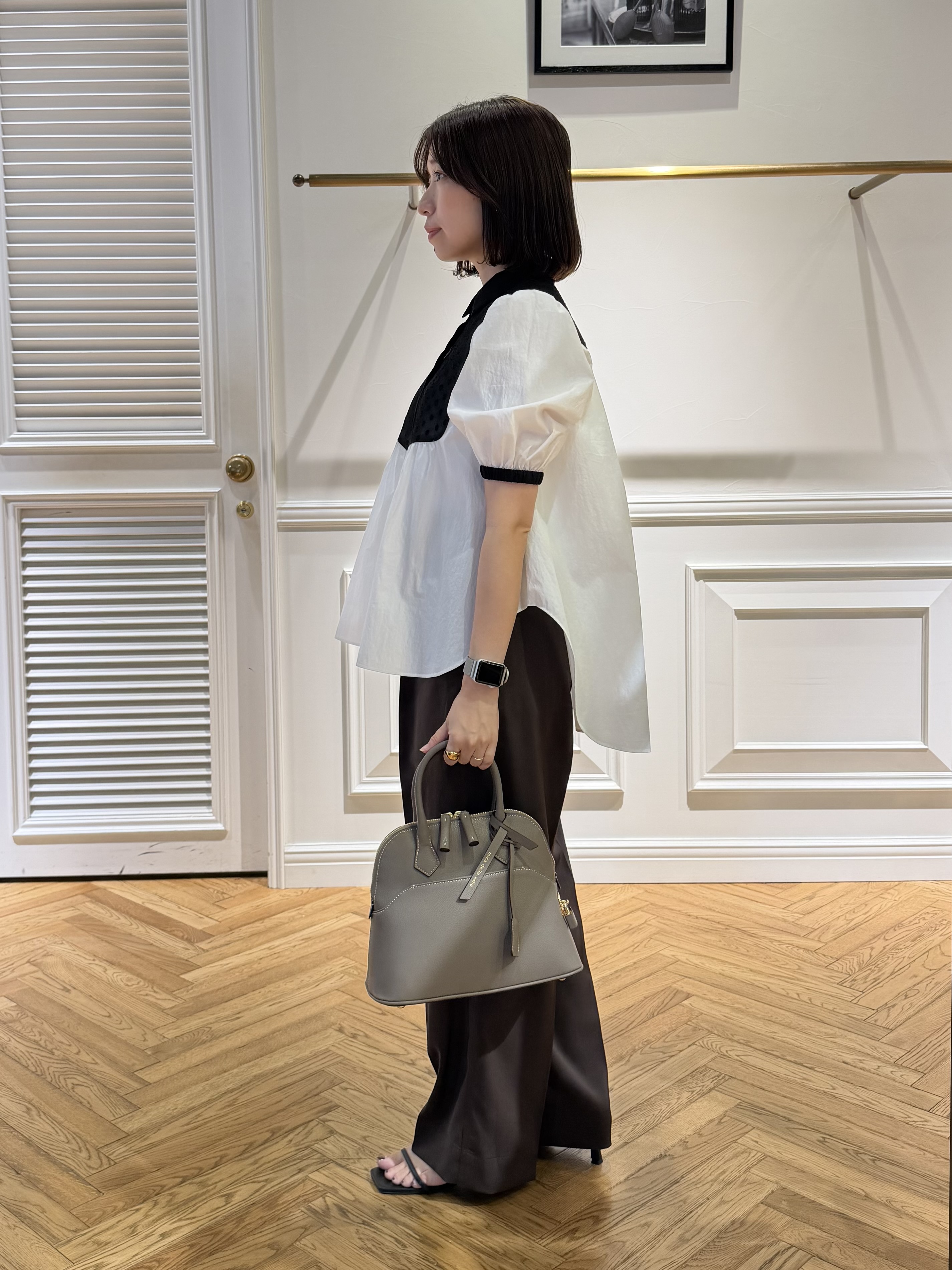 つじ まこさんの「DRESSTERIOR｜【着映え】ブザム チュニックブラウス」を使ったコーディネート