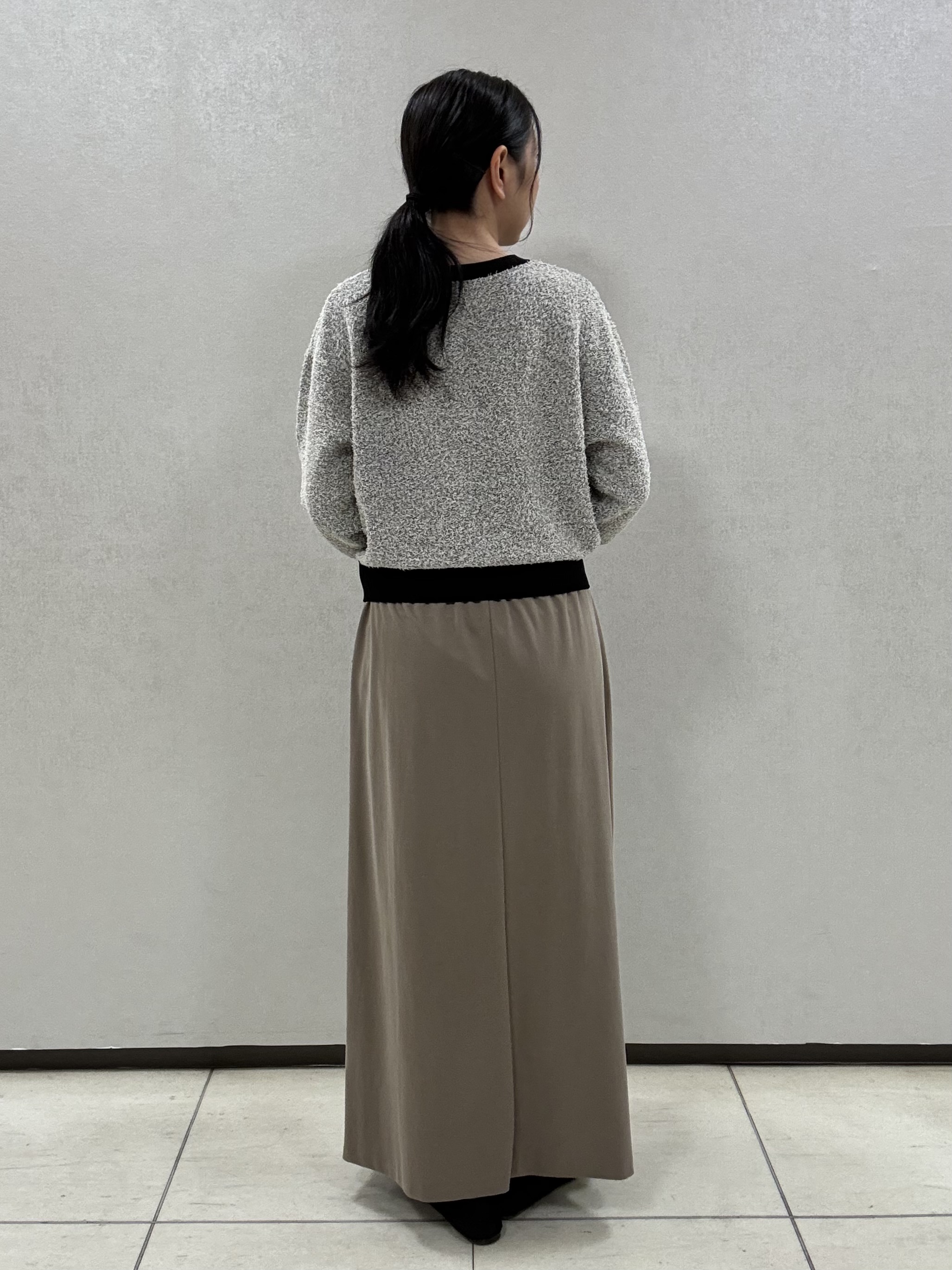 miiさんの「UNTITLED｜【ジャケットライク/前後2WAY】コットン混カールプルオーバー」を使ったコーディネート