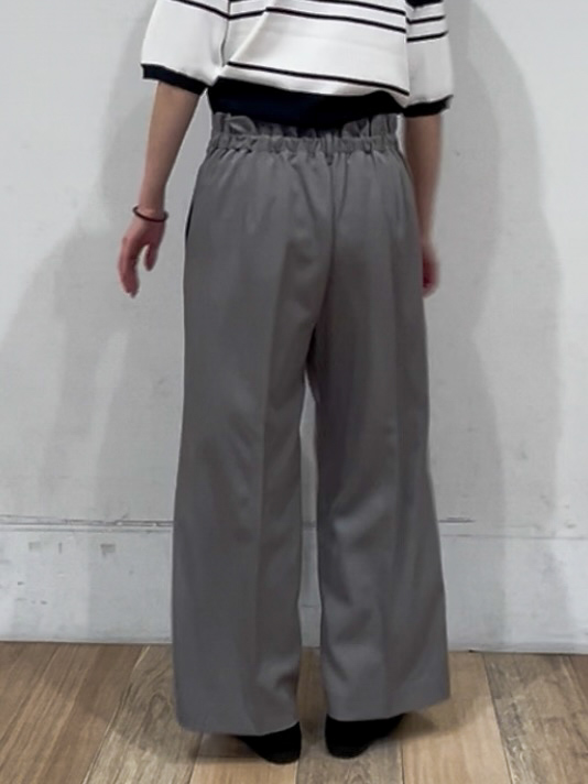 山さんさんの「grove｜【選べる着丈/UVカット/接触冷感etc】センタープレス取れにくいワイドパンツ」を使ったコーディネート