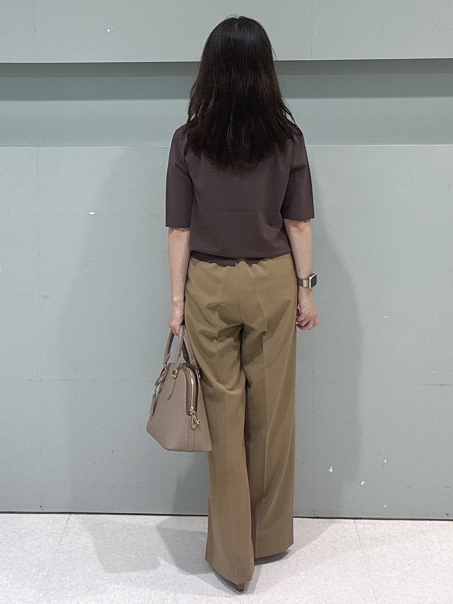 makiさんの「UNTITLED｜【アンサンブル可能/秋羽織り】コンパクトニットカーディガン」を使ったコーディネート