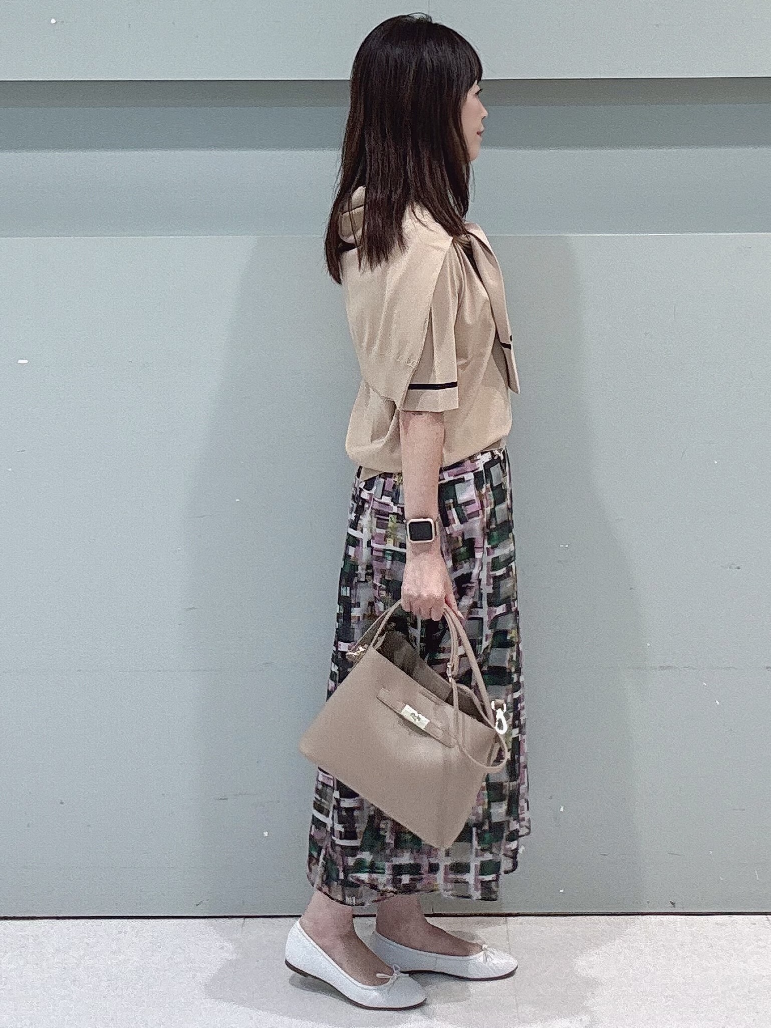 makiさんの「UNTITLED｜【アンサンブル可能/秋羽織り】コンパクトニットカーディガン」を使ったコーディネート