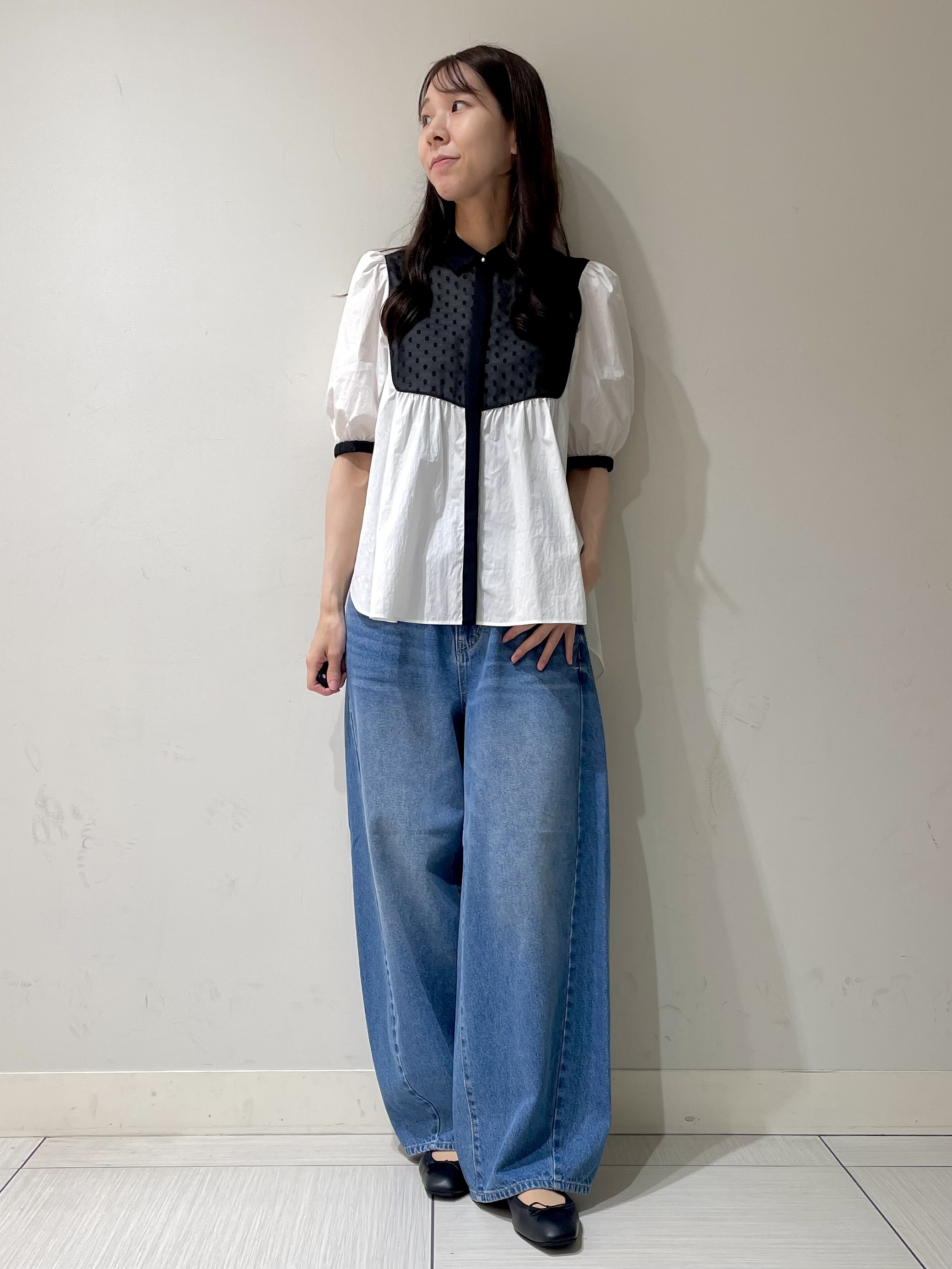 ことさんの「DRESSTERIOR｜【着映え】ブザム チュニックブラウス」を使ったコーディネート