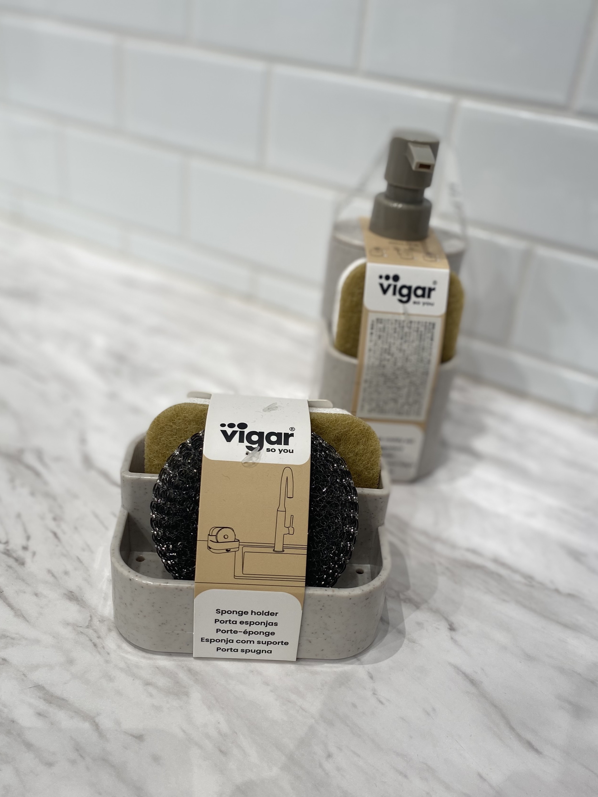 あかさんの「212 KITCHEN STORE｜RENGO 2PC シンクキャディセット TERRAZZO」を使ったコーディネート