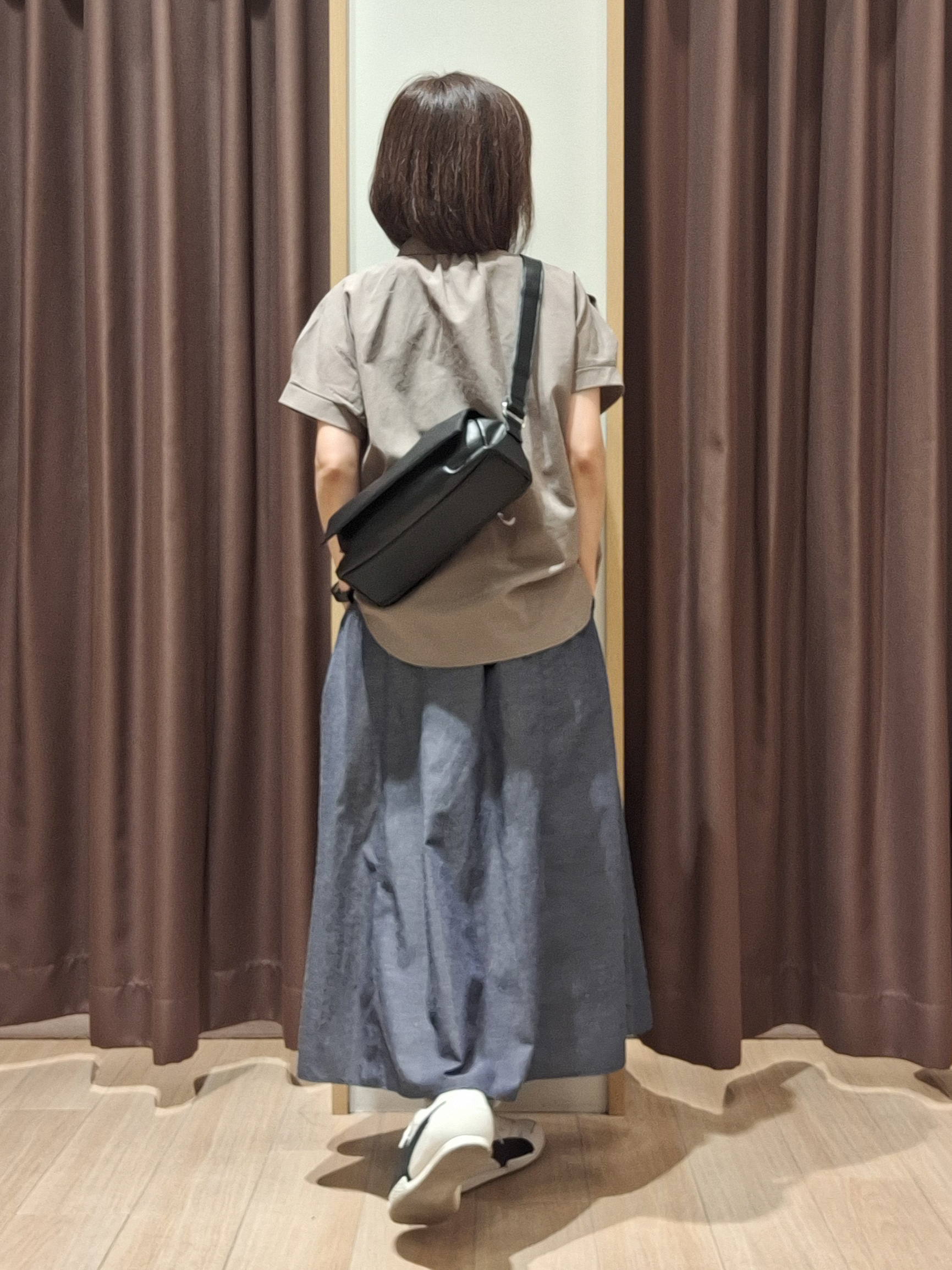 ウタさんの「grove｜ドルマンシャツブラウス」を使ったコーディネート