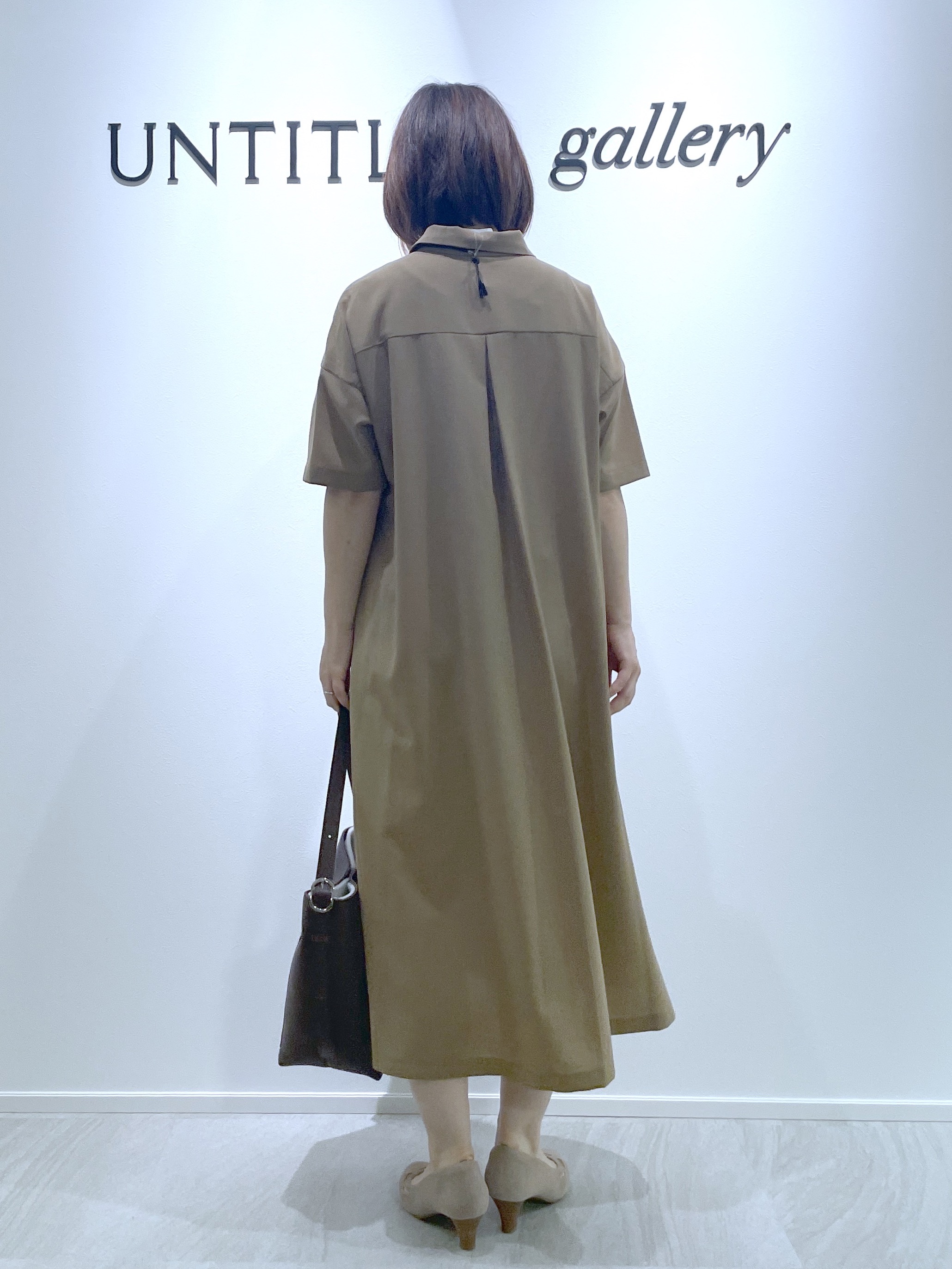 hanaさんの「UNTITLED｜【初秋も活躍/UVカット/接触冷感】エアリークールワンピース」を使ったコーディネート