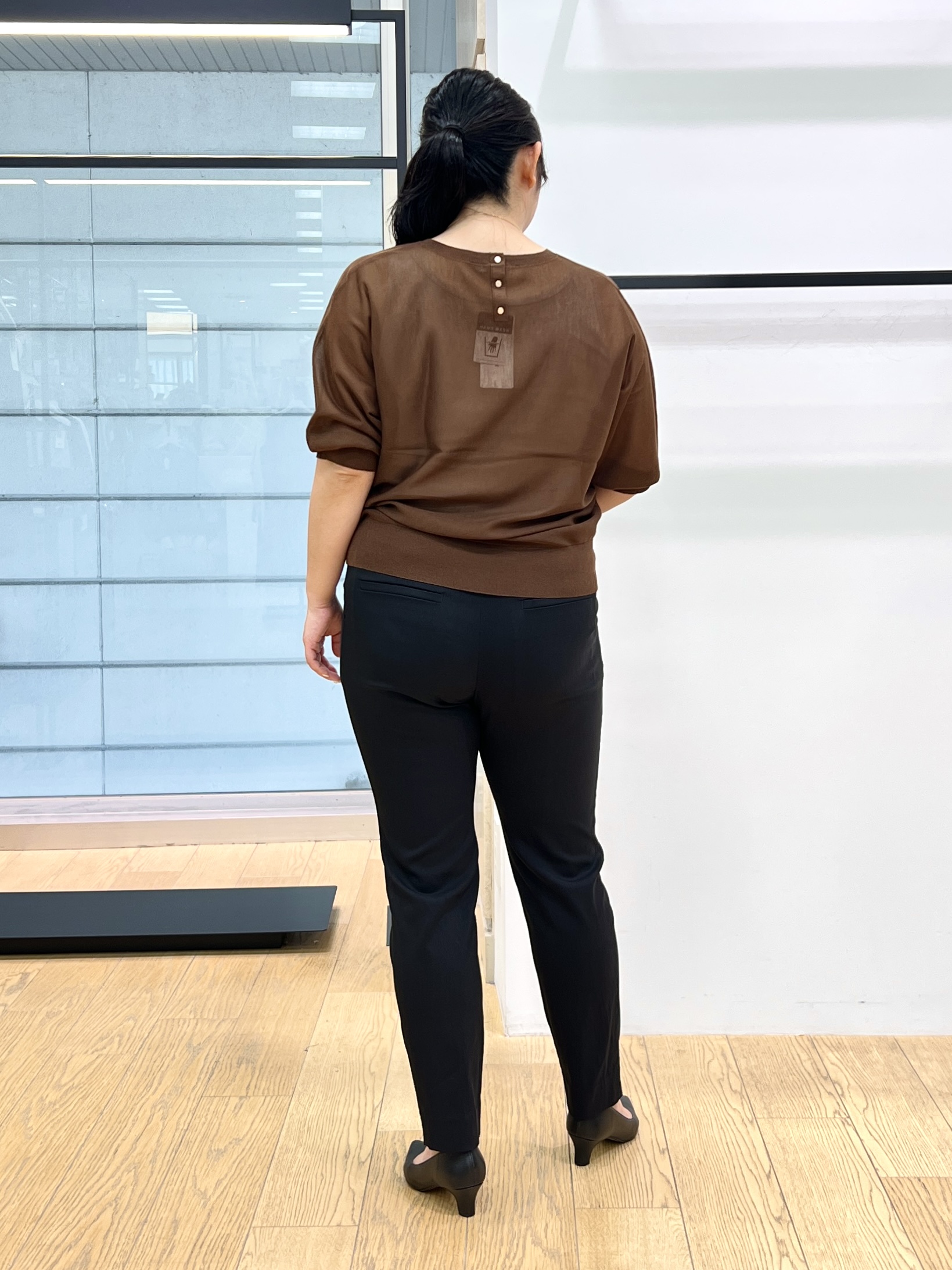 shimaさんの「INDIVI｜【初秋/UVケア/着る日傘】ダブルジャケット」を使ったコーディネート