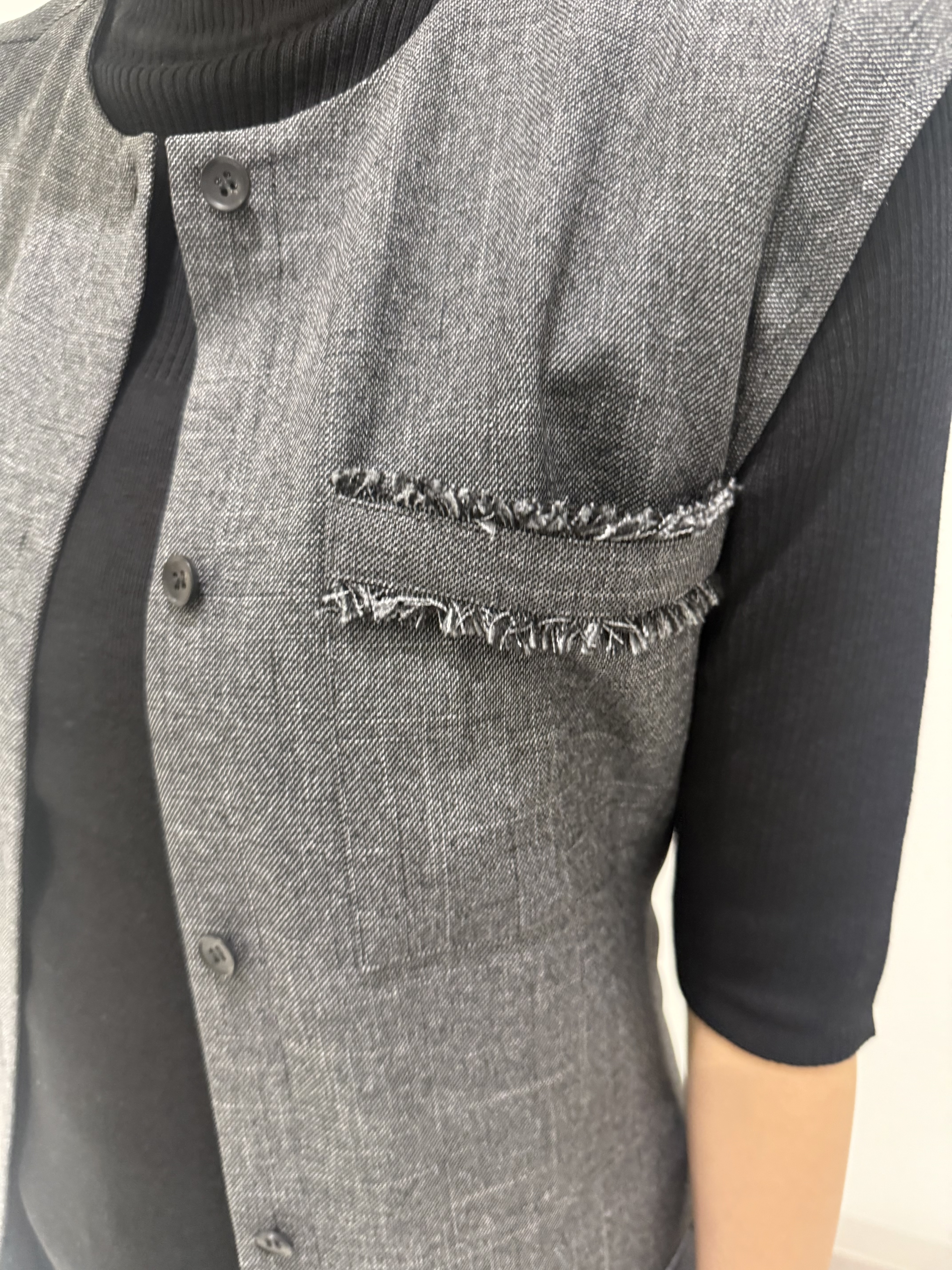 MIYAKAWAさんの「DRESSTERIOR｜【ウォッシャブル】ツイードライクワンピース」を使ったコーディネート
