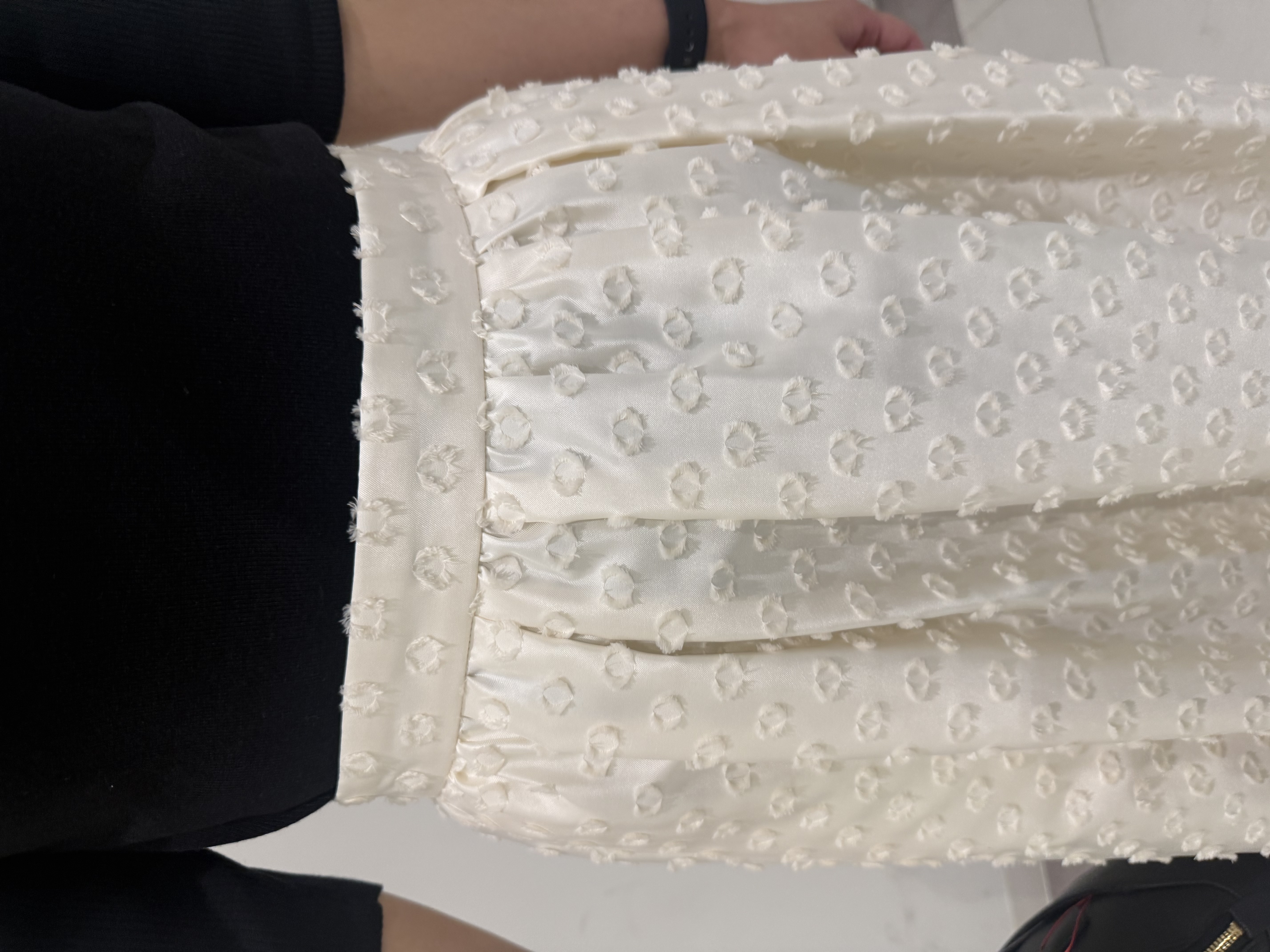 MIYAKAWAさんの「DRESSTERIOR｜【接触冷感】クールタッチ ハーフスリーブニット」を使ったコーディネート