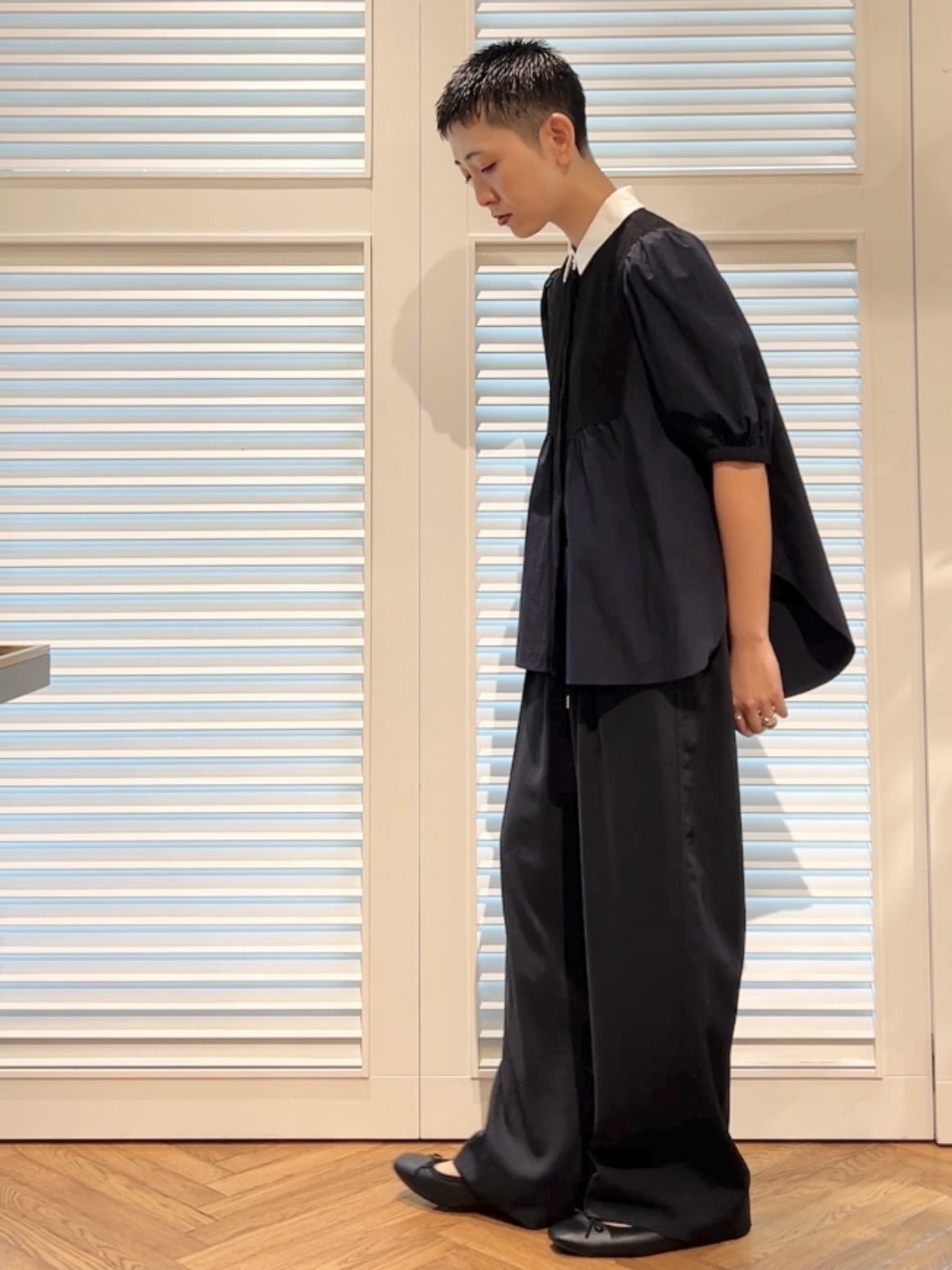 OCHIAIさんの「DRESSTERIOR｜【着映え】ブザム チュニックブラウス」を使ったコーディネート