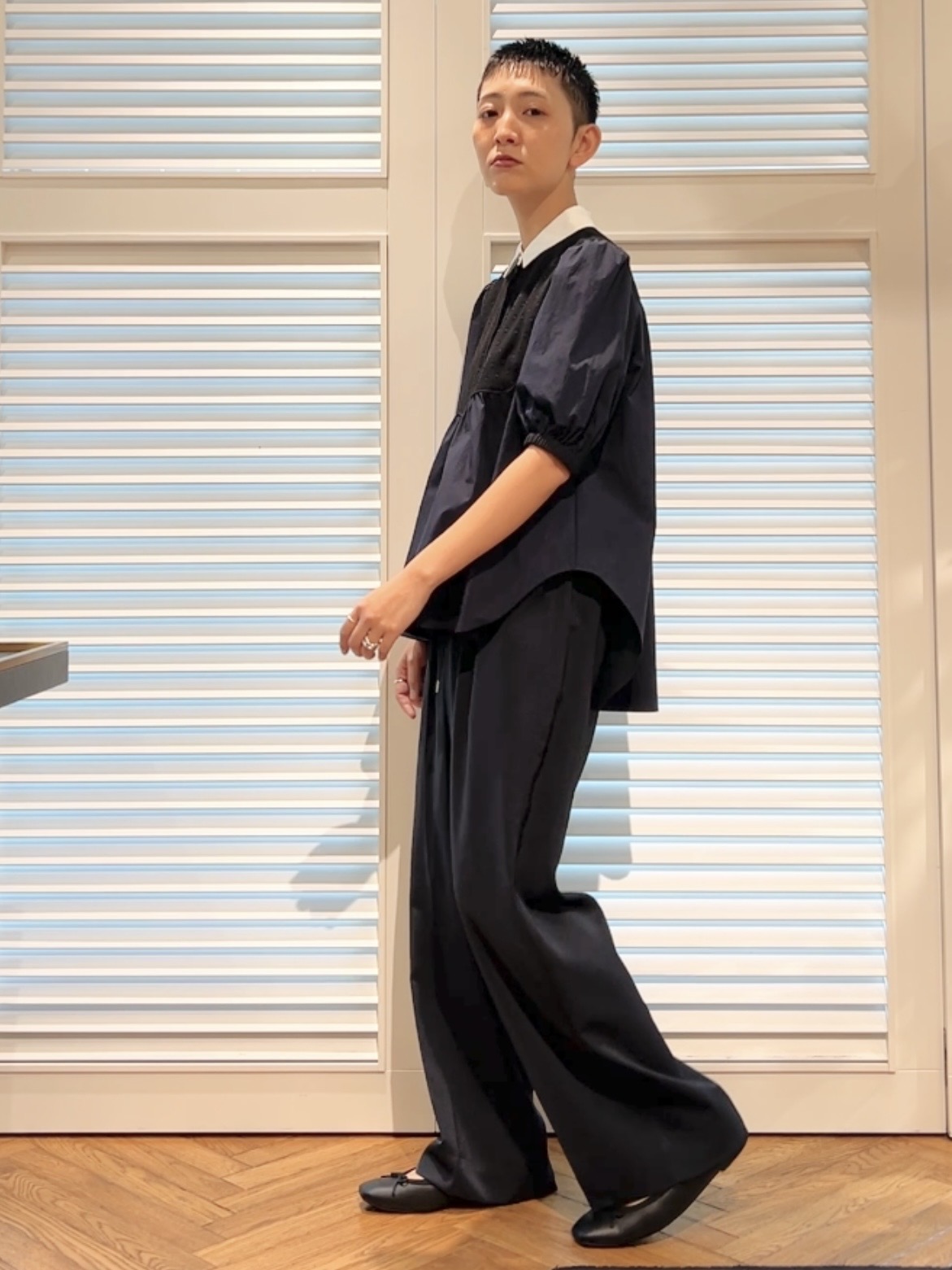 OCHIAIさんの「DRESSTERIOR｜【着映え】ブザム チュニックブラウス」を使ったコーディネート