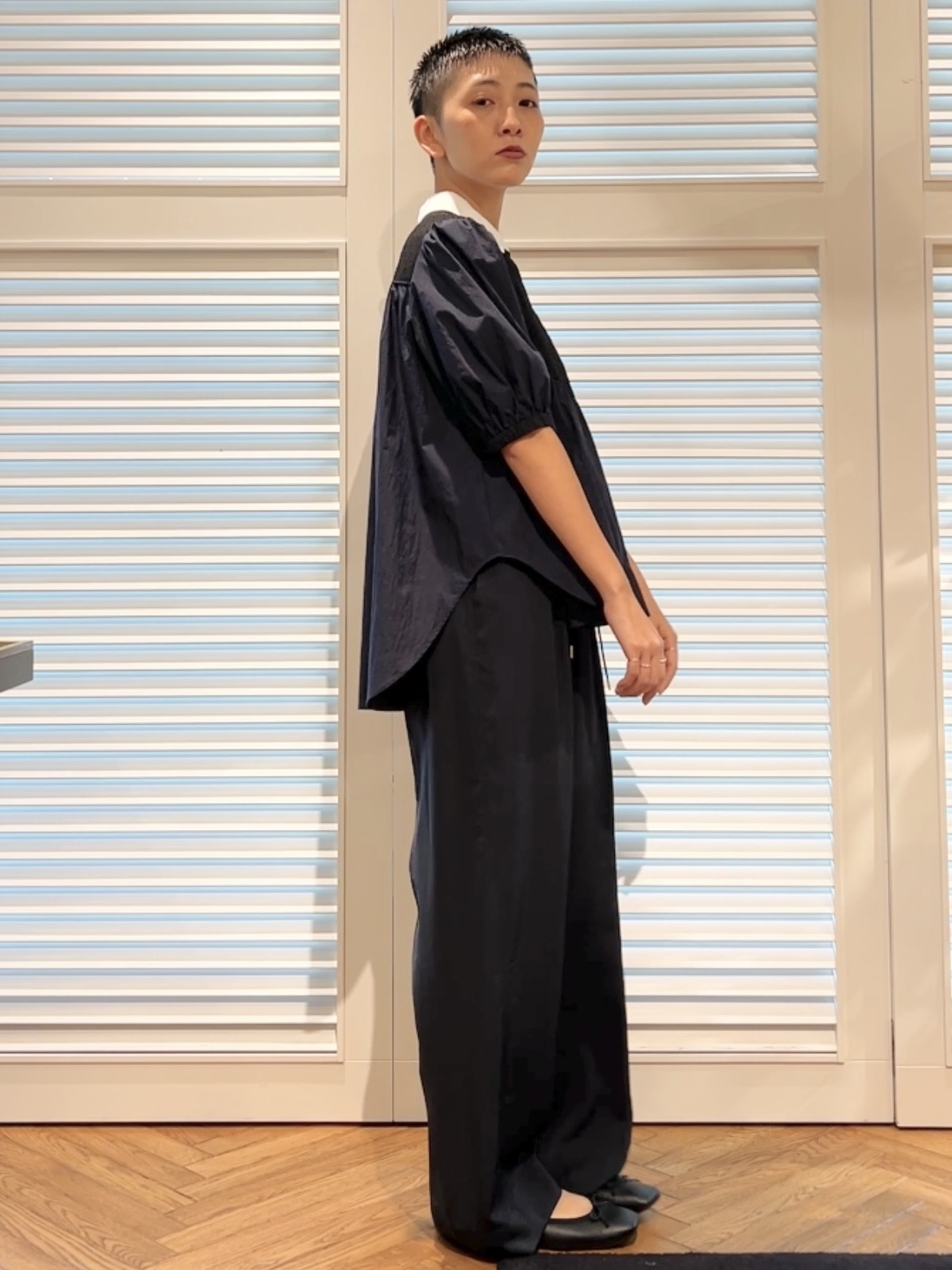 OCHIAIさんの「DRESSTERIOR｜【着映え】ブザム チュニックブラウス」を使ったコーディネート