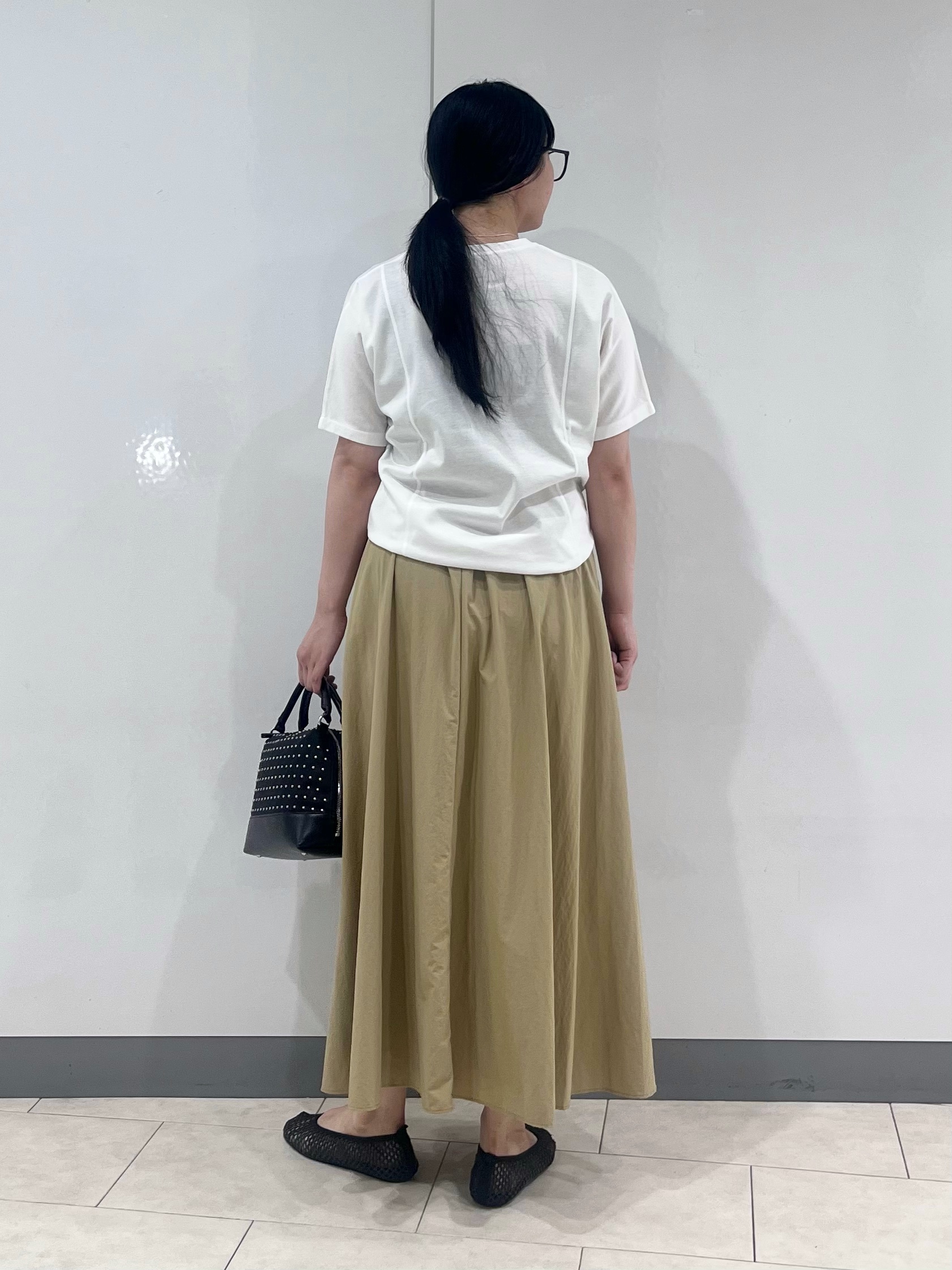 hasuさんの「INDIVI｜【初秋/UVケア/着る日傘】ダブルジャケット」を使ったコーディネート