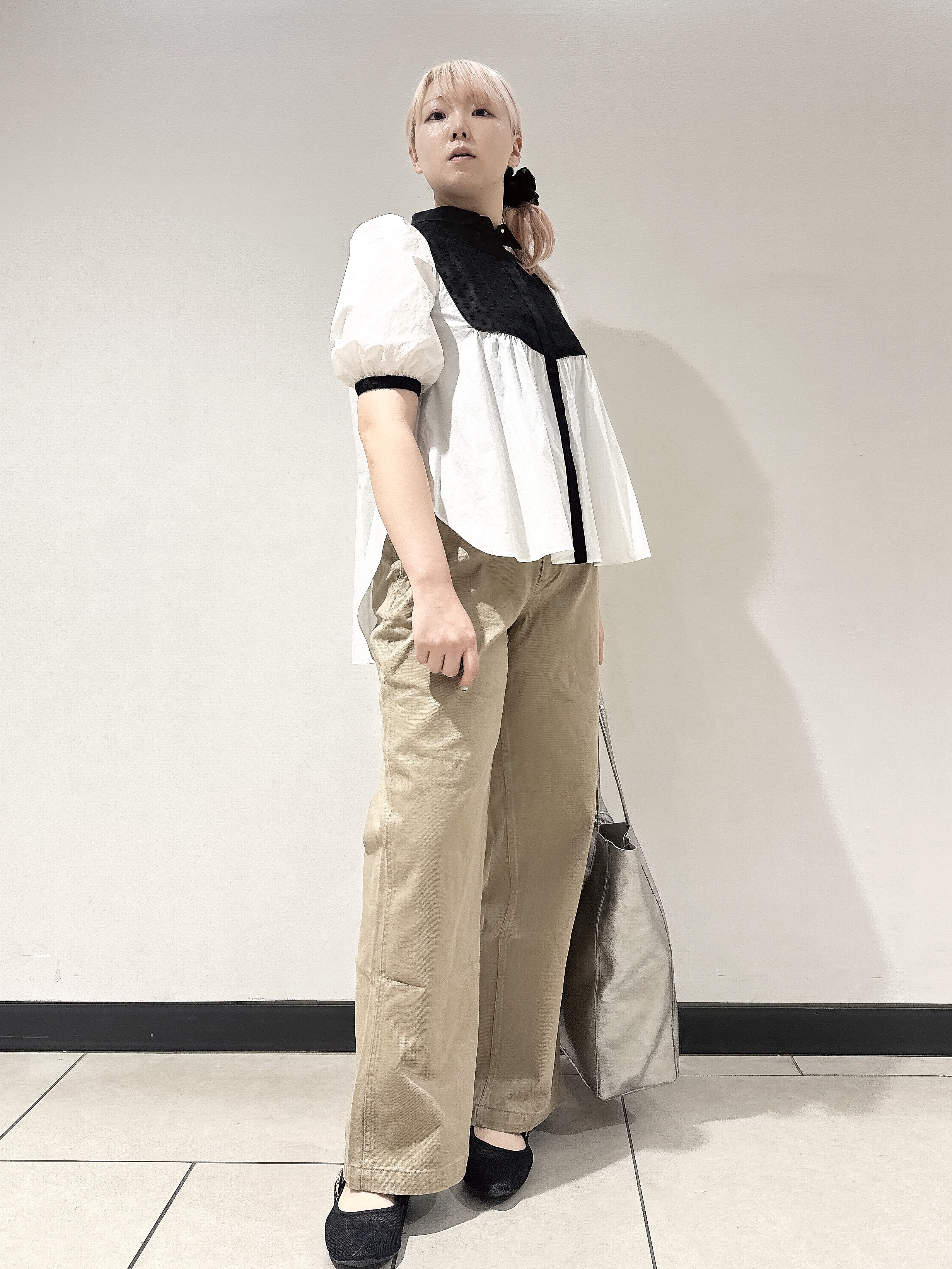 なかもとあきさんの「DRESSTERIOR｜【着映え】ブザム チュニックブラウス」を使ったコーディネート