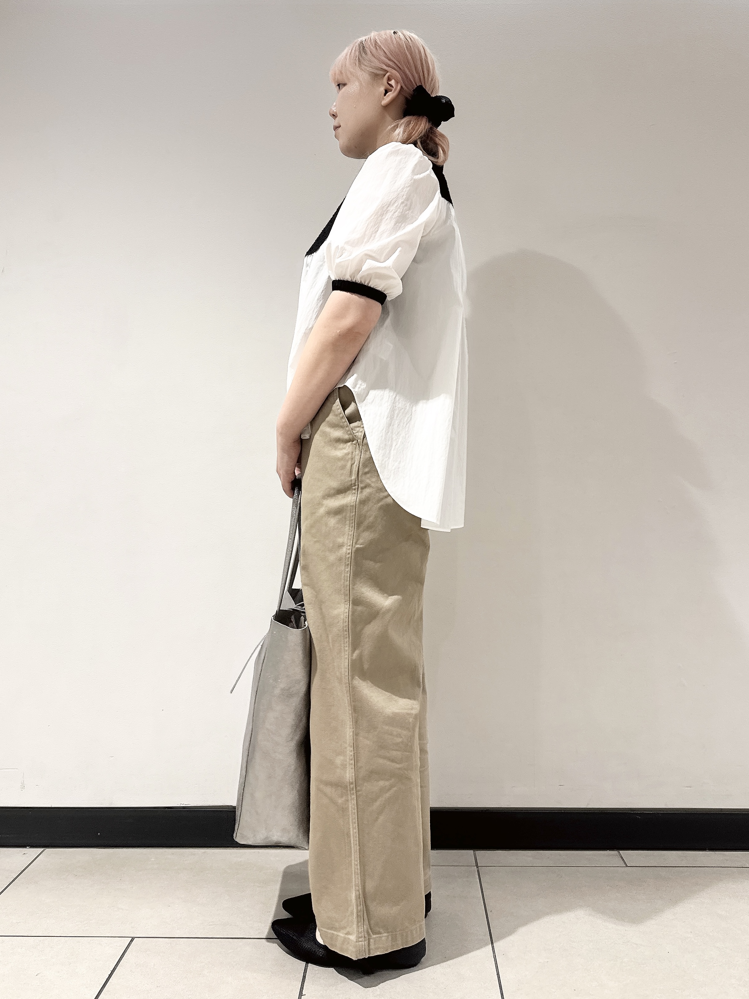 なかもとあきさんの「DRESSTERIOR｜【着映え】ブザム チュニックブラウス」を使ったコーディネート