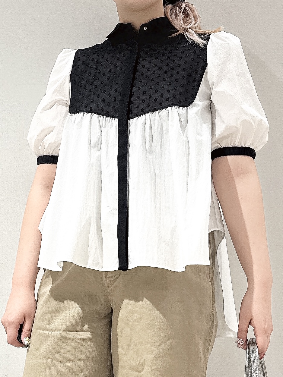 なかもとあきさんの「DRESSTERIOR｜【着映え】ブザム チュニックブラウス」を使ったコーディネート