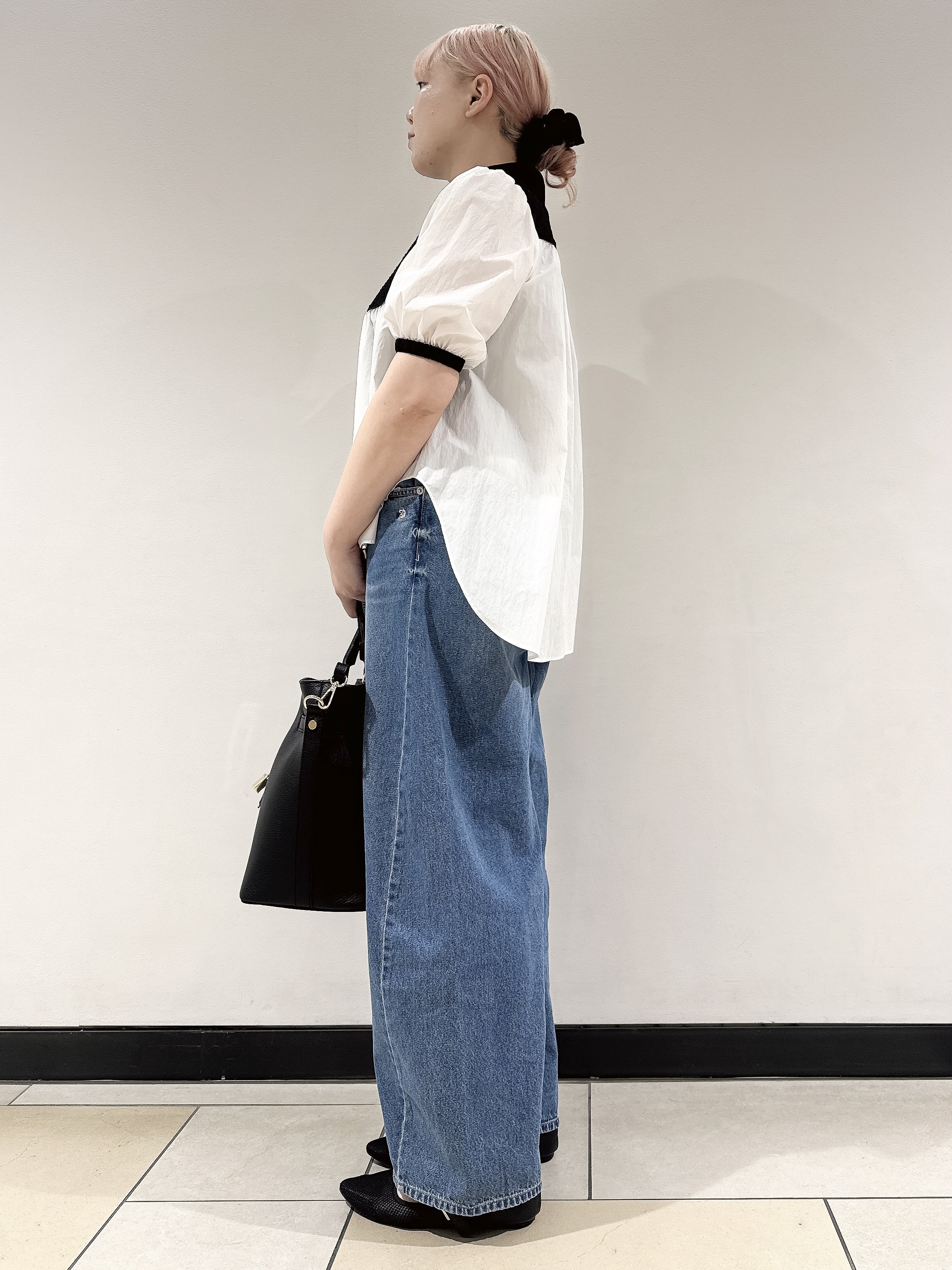 なかもとあきさんの「DRESSTERIOR｜【着映え】ブザム チュニックブラウス」を使ったコーディネート