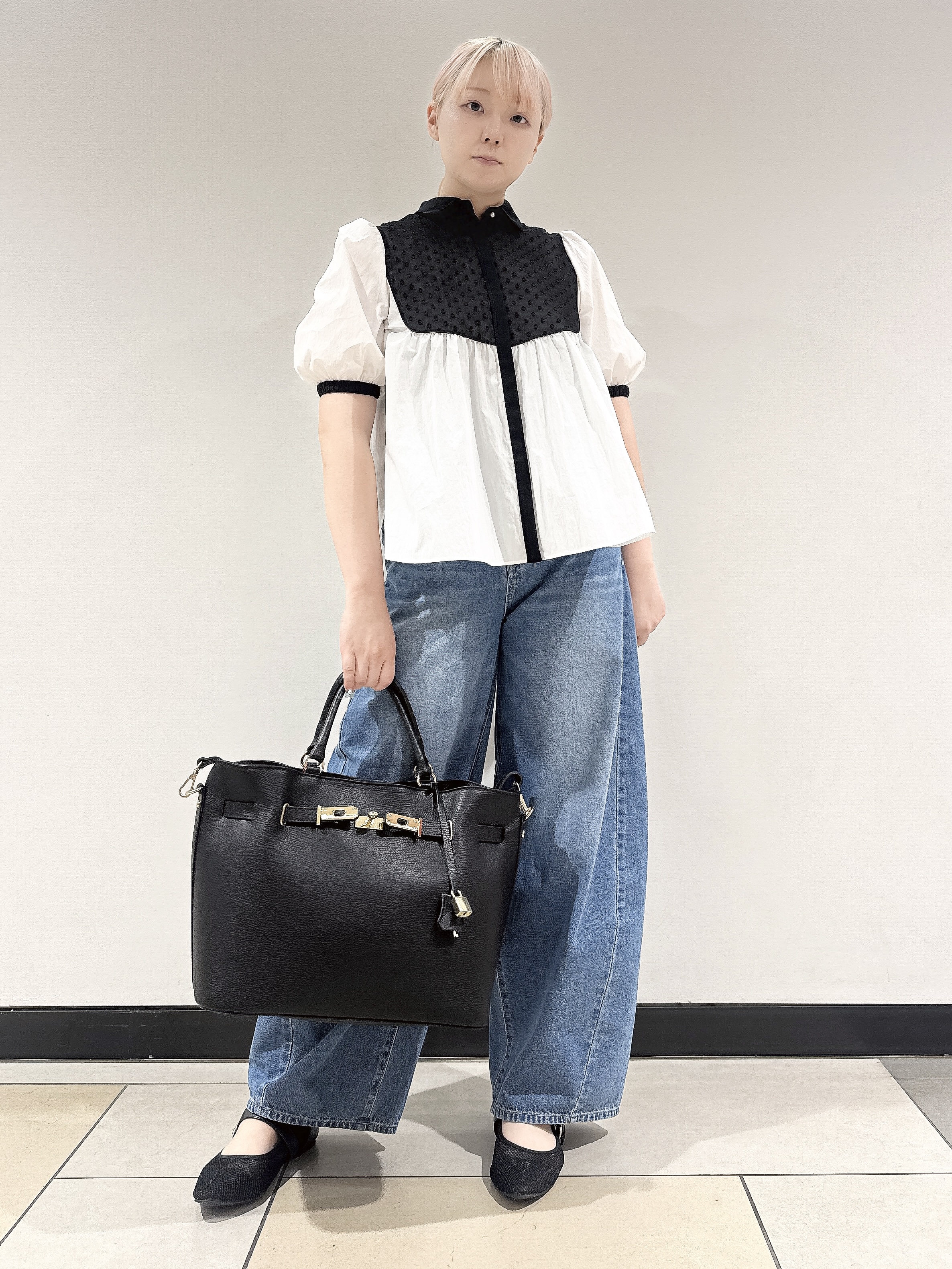 なかもとあきさんの「DRESSTERIOR｜【着映え】ブザム チュニックブラウス」を使ったコーディネート