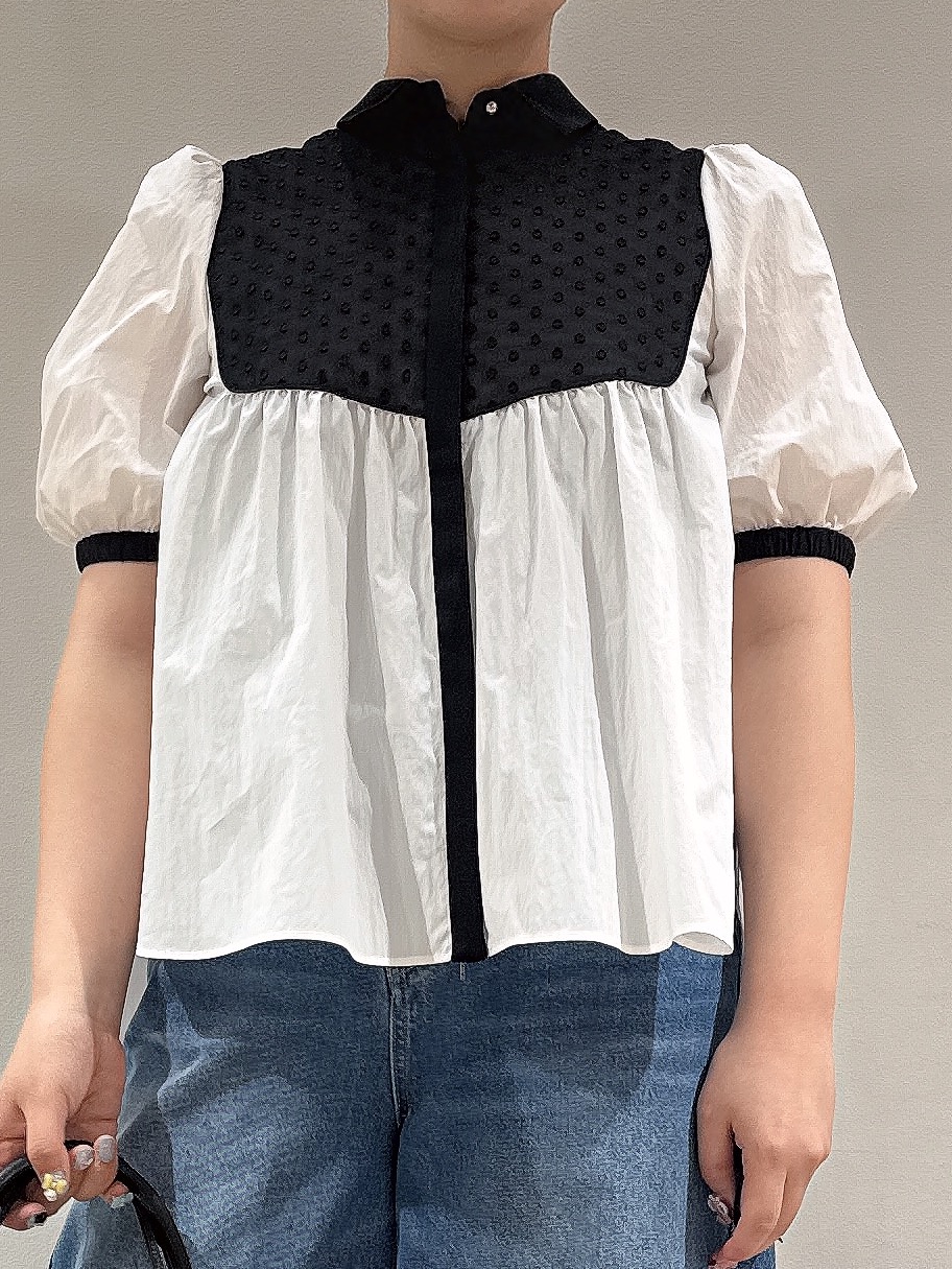なかもとあきさんの「DRESSTERIOR｜【着映え】ブザム チュニックブラウス」を使ったコーディネート