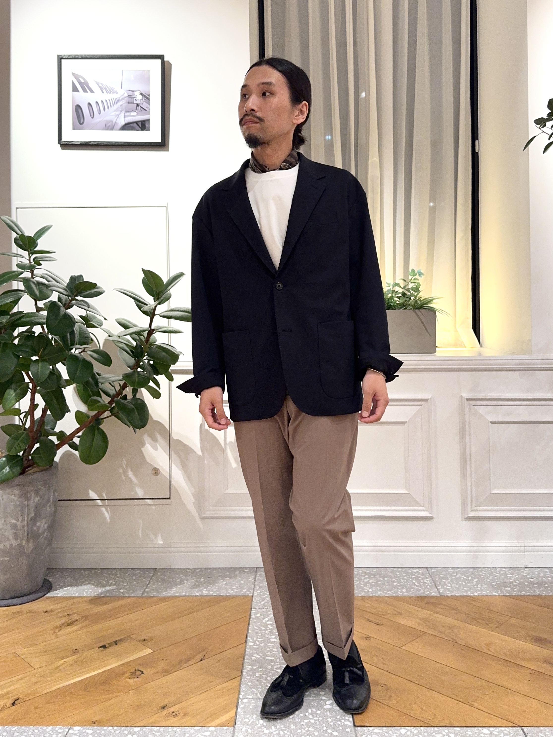 kawarataniさんの「DRESSTERIOR｜【干場義雅&times;MOVB&times;DRESSTERIOR】トリプルコラボ DUPLEX COTTON コンフォー」を使ったコーディネート
